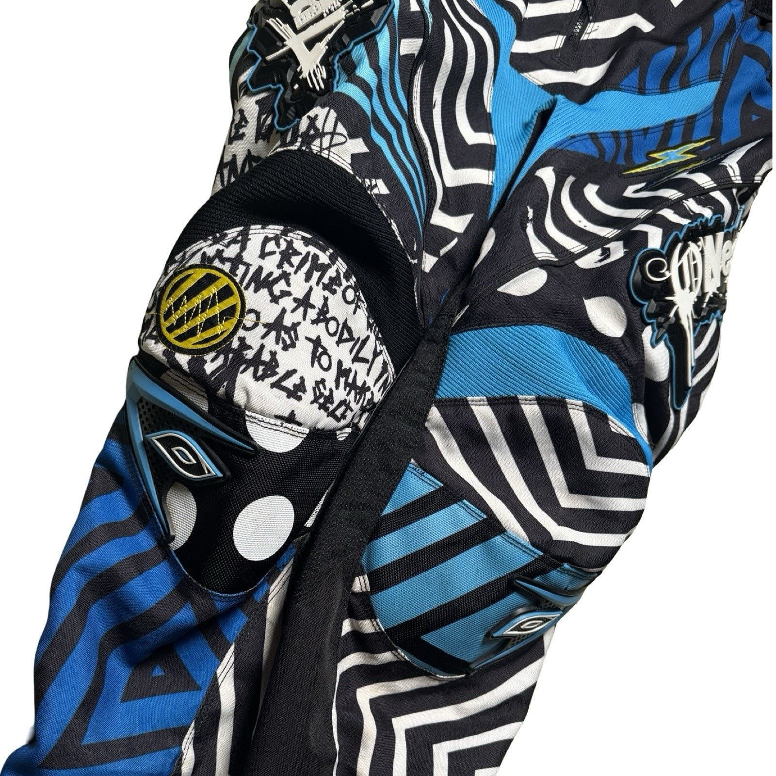 Other O’Neal Mayhem Crank MX Pants 32 & Dirt Bike Padded Graffiti Size US 32 / EU 48 - 2 Thumbnail