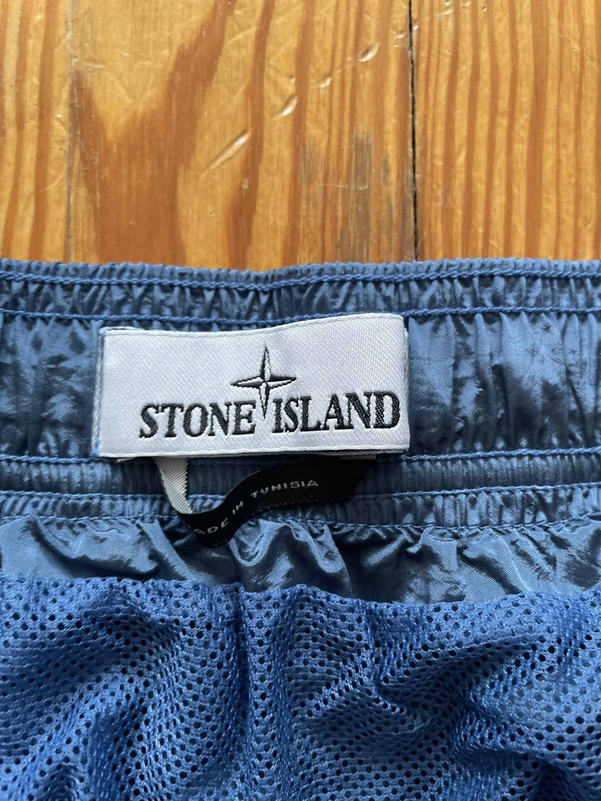 Stone Island Stone Island Nylon Metal Shorts Blue Size US 32 / EU 48 - 4 Thumbnail