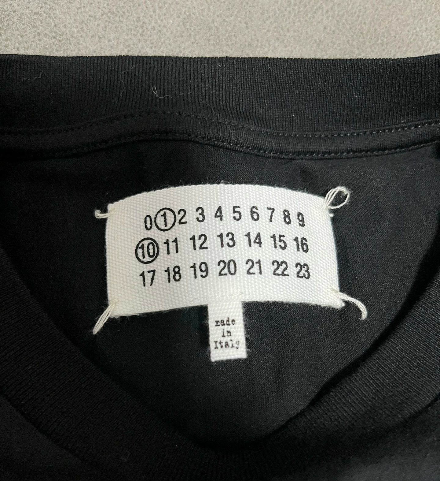Maison Margiela maison margiela white short-sleeved tee Size US L / EU 52-54 / 3 - 4 Thumbnail