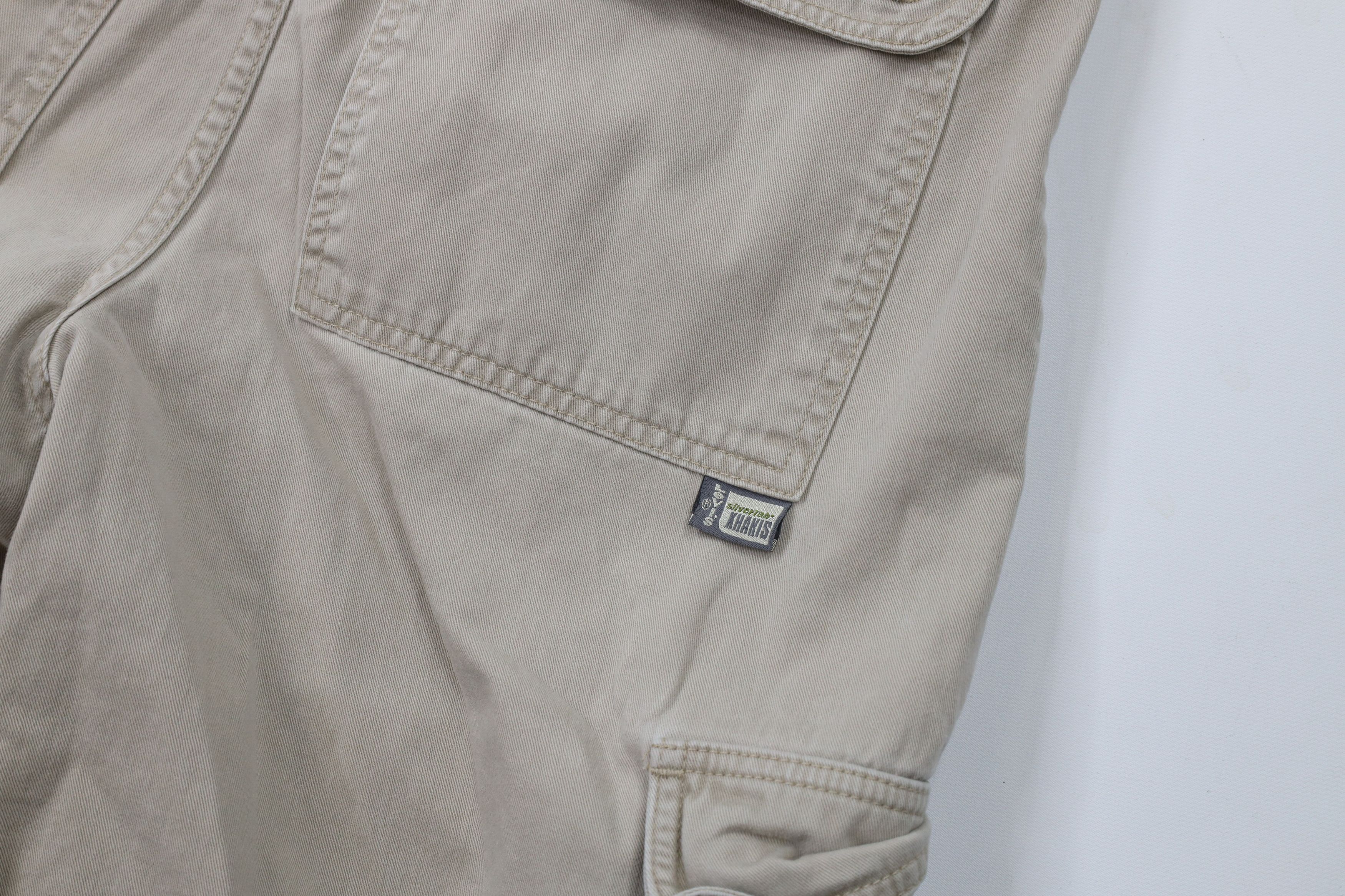 Levi's × Vintage Vintage 90s Levis SilverTab Loose Fit Wide Leg Cargo Pants Size US 36 / EU 52 - 14 Thumbnail