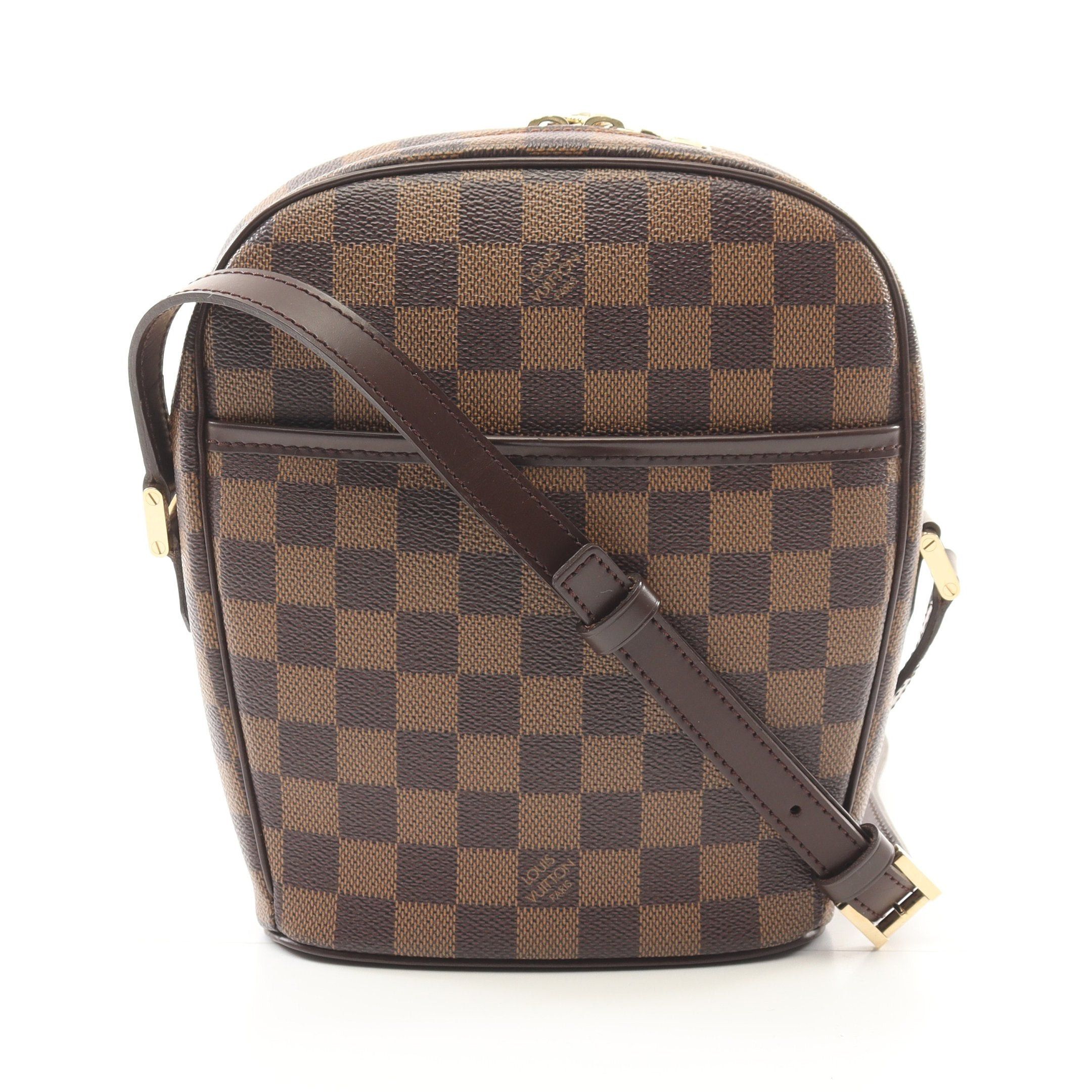 Louis Vuitton Louis Vuitton Ipanema Pm Damier Ebene Shoulder Bag Leather Brown Size ONE SIZE - 1 Thumbnail