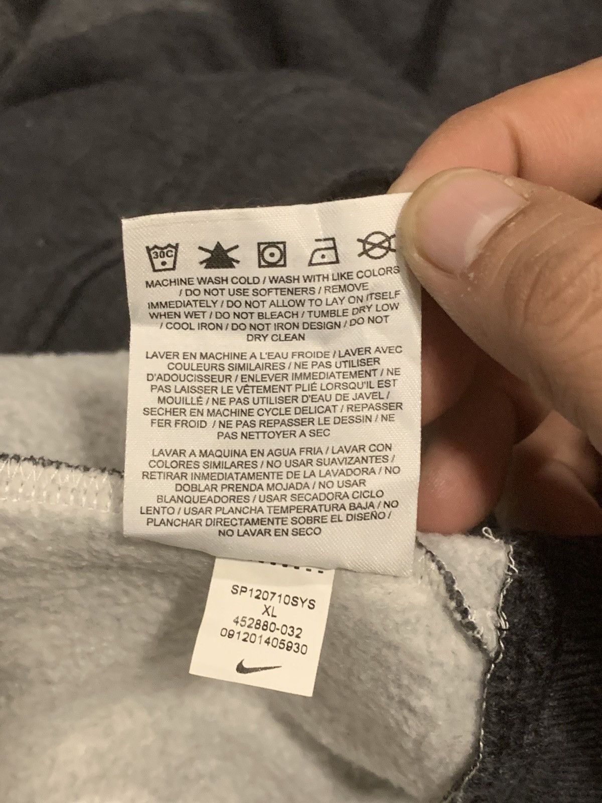 Nike × Vintage VINTAGE Y2K NIKE 6.0 HOODIE Size US XL / EU 56 / 4 - 7 Thumbnail