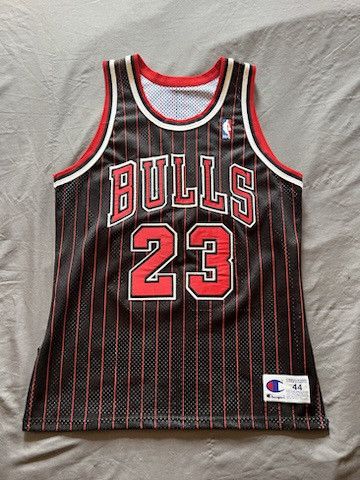 Champion × NBA × Vintage Michael Jordan Chicago Bulls champion authentic jersey Size US L / EU 52-54 / 3 - 1 Thumbnail