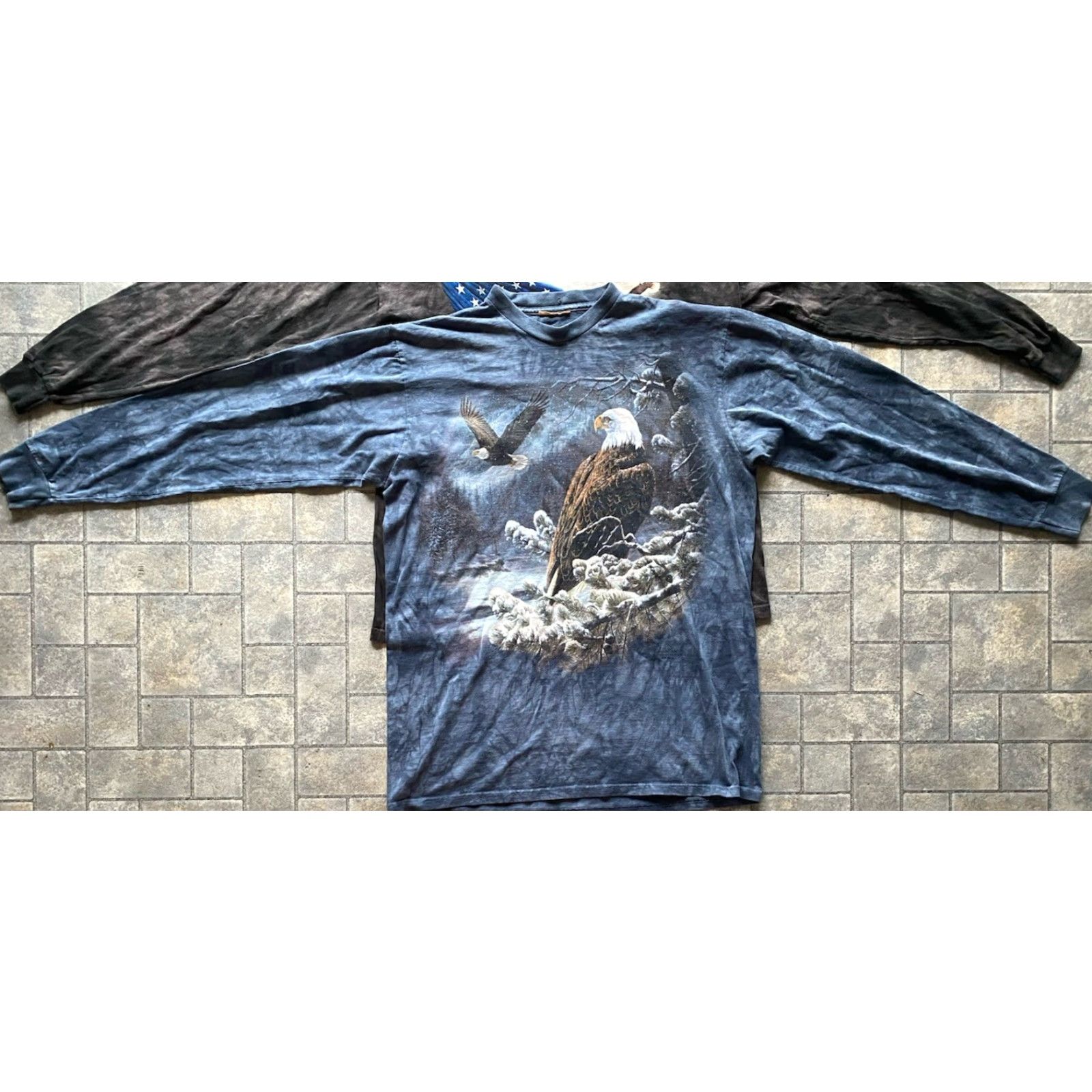 The Mountain The Mountain T Shirt XL Men’s Eagles Wolfs Multicolor Lot Of 4 Size US XL / EU 56 / 4 - 5 Thumbnail