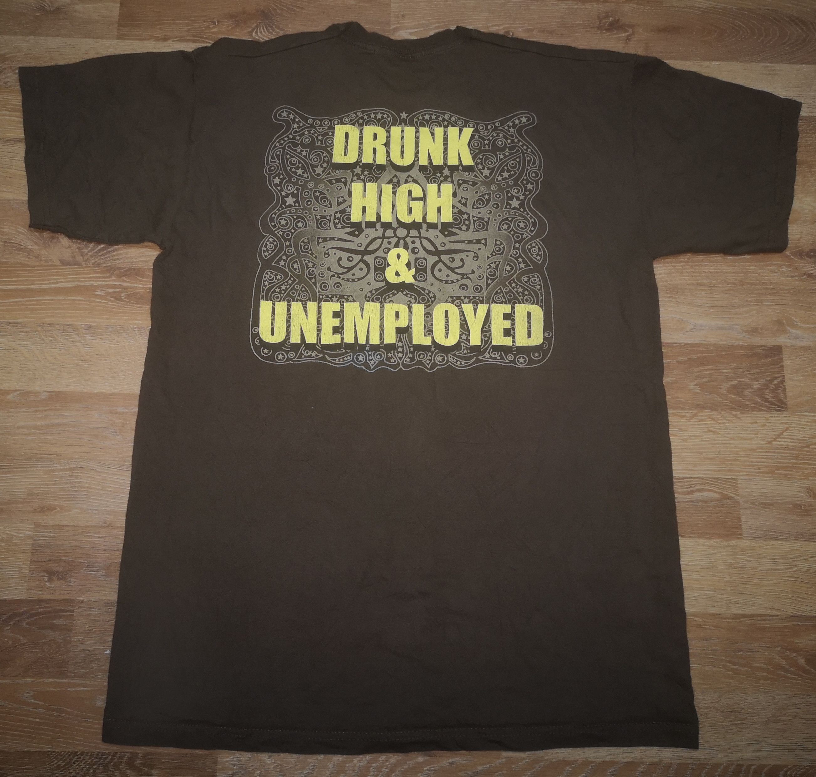 Vintage Vintage Trailer Park Boys Drunk High Unemployed Promo Shirt Size US M / EU 48-50 / 2 - 2 Thumbnail