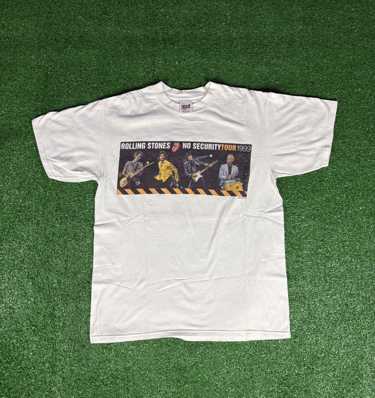 Band Tees × Vintage Vintage Rolling Stones 1999 No Security Tour Tshirt Size US L / EU 52-54 / 3 - 1 Thumbnail