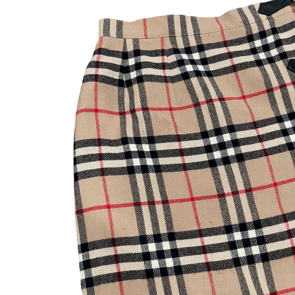 Burberry Burberrys Nova Check Wool Mini Skirt Size 26" / US 2 / IT 38 - 4 Thumbnail