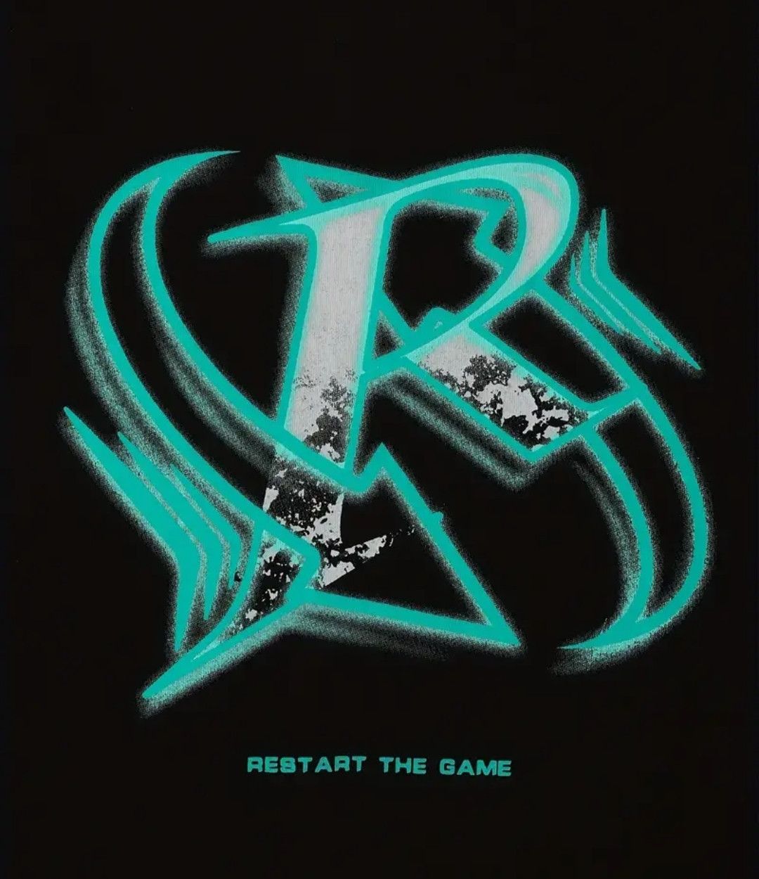 Japanese Brand Oversized Neon Vibe Restart The Game Tshirt Y2K Size US L / EU 52-54 / 3 - 3 Thumbnail