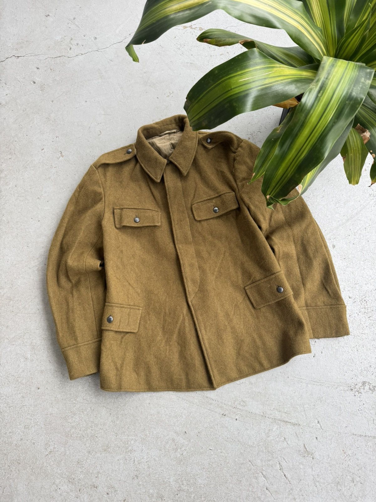 Carhartt 1990 Romanian Army Wool Military Coat Size US M / EU 48-50 / 2 - 2 Thumbnail