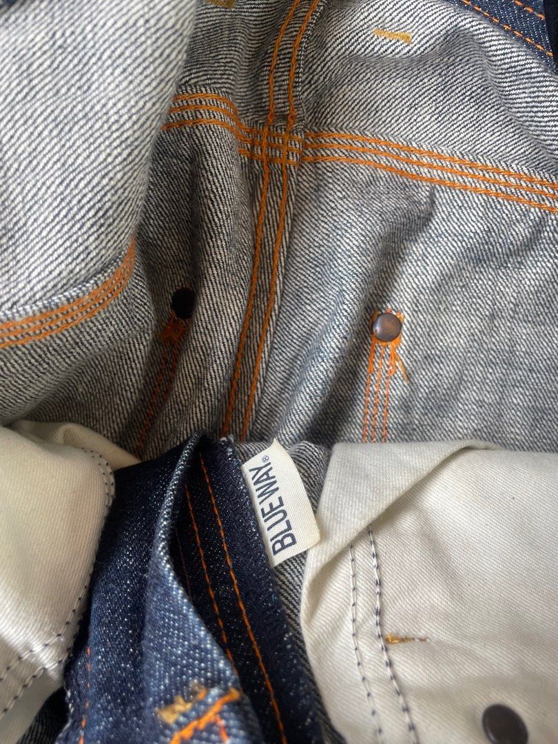 Japanese Brand × Vintage Blue Way Nippon Faded Wash Denim Pants Size US 32 / EU 48 - 8 Thumbnail