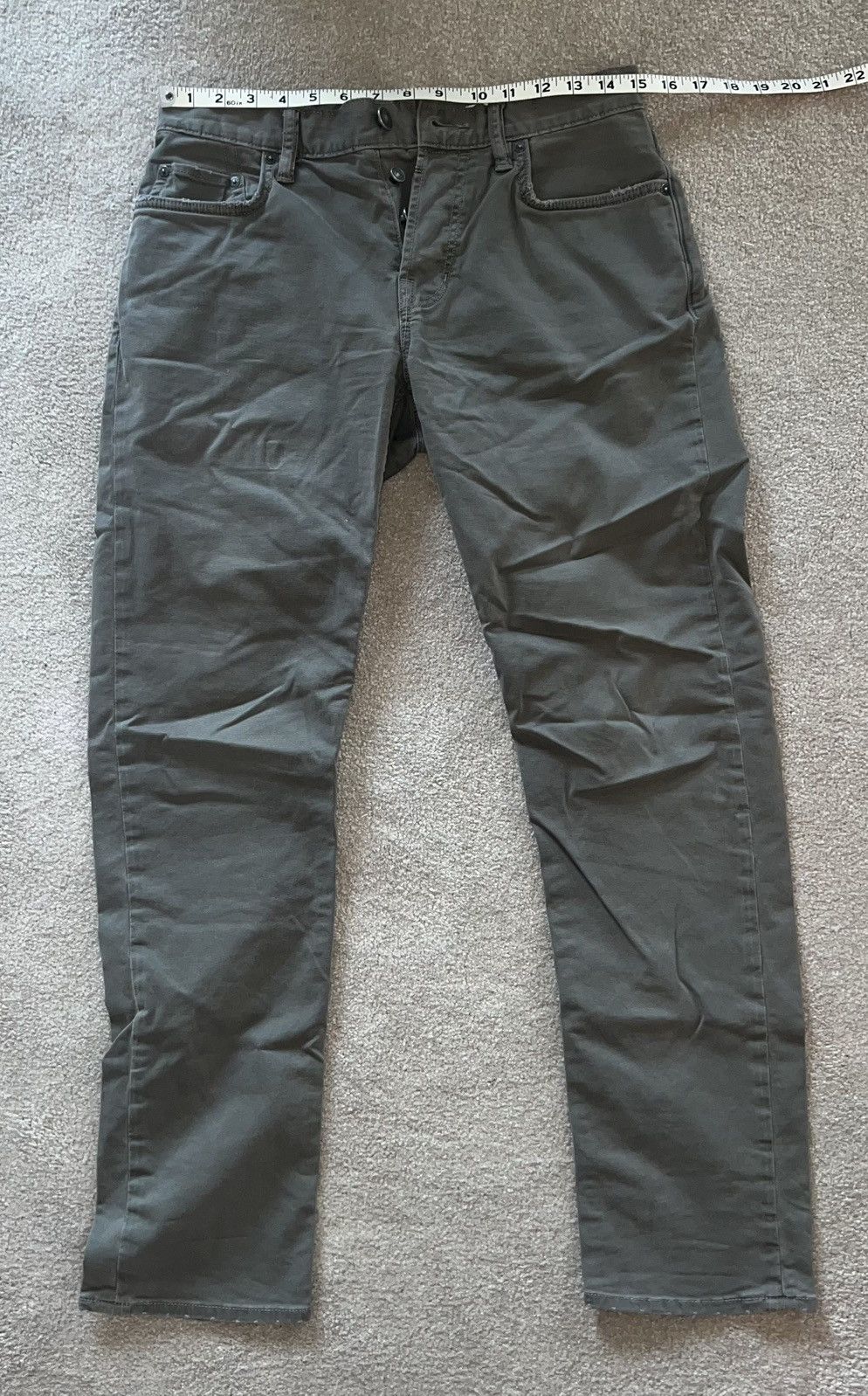 Allsaints AllSaints CarterTwill Straight Jeans Size US 28 / EU 44 - 1 Thumbnail