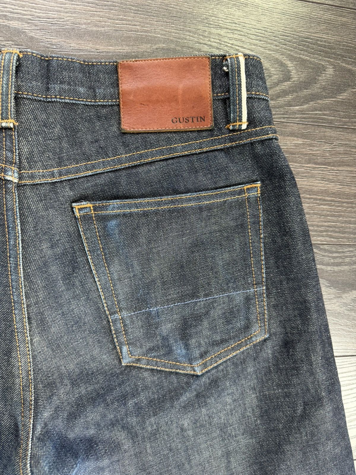 Gustin Gustin J4 Indigo Selvedge Jeans Size 34 Size US 34 / EU 50 - 4 Thumbnail