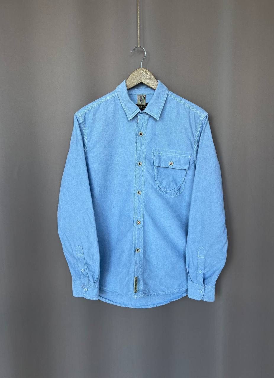 PRPS Goods & Company Button Denim Shirt Mens Size L Vintage