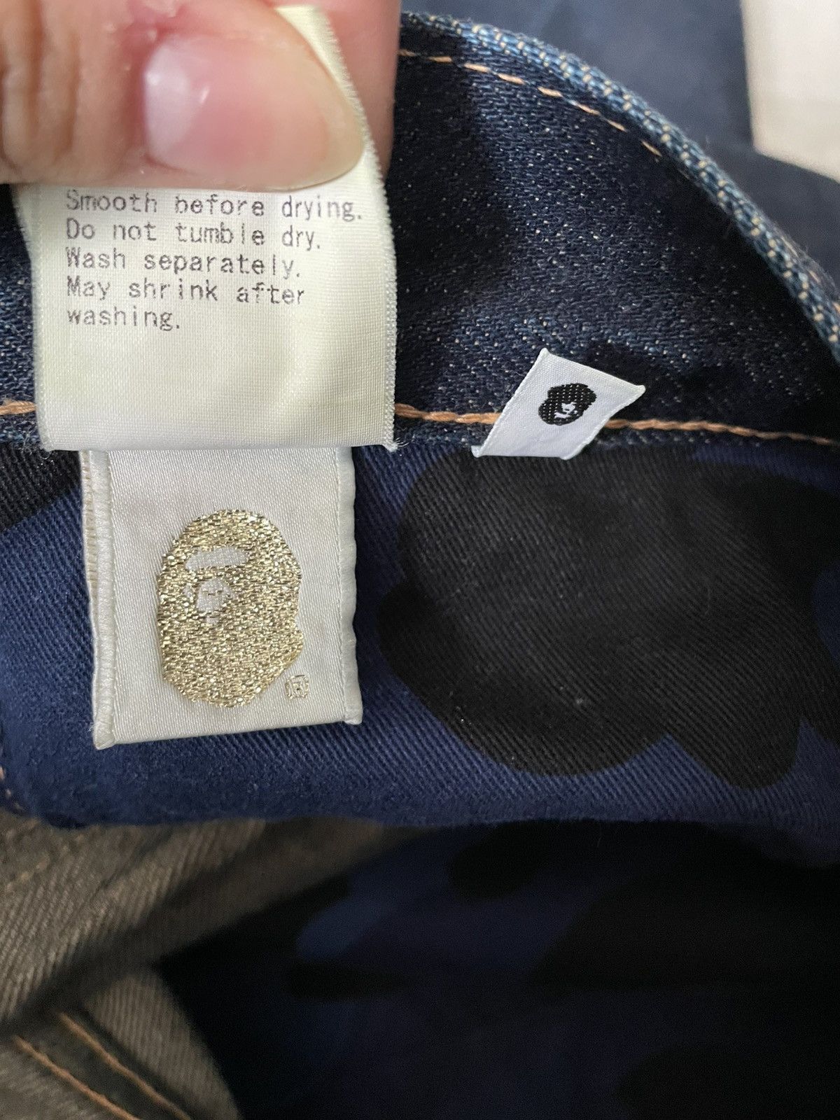 Bape Jean Bape X Baby Milo Size US 37 - 9 Thumbnail