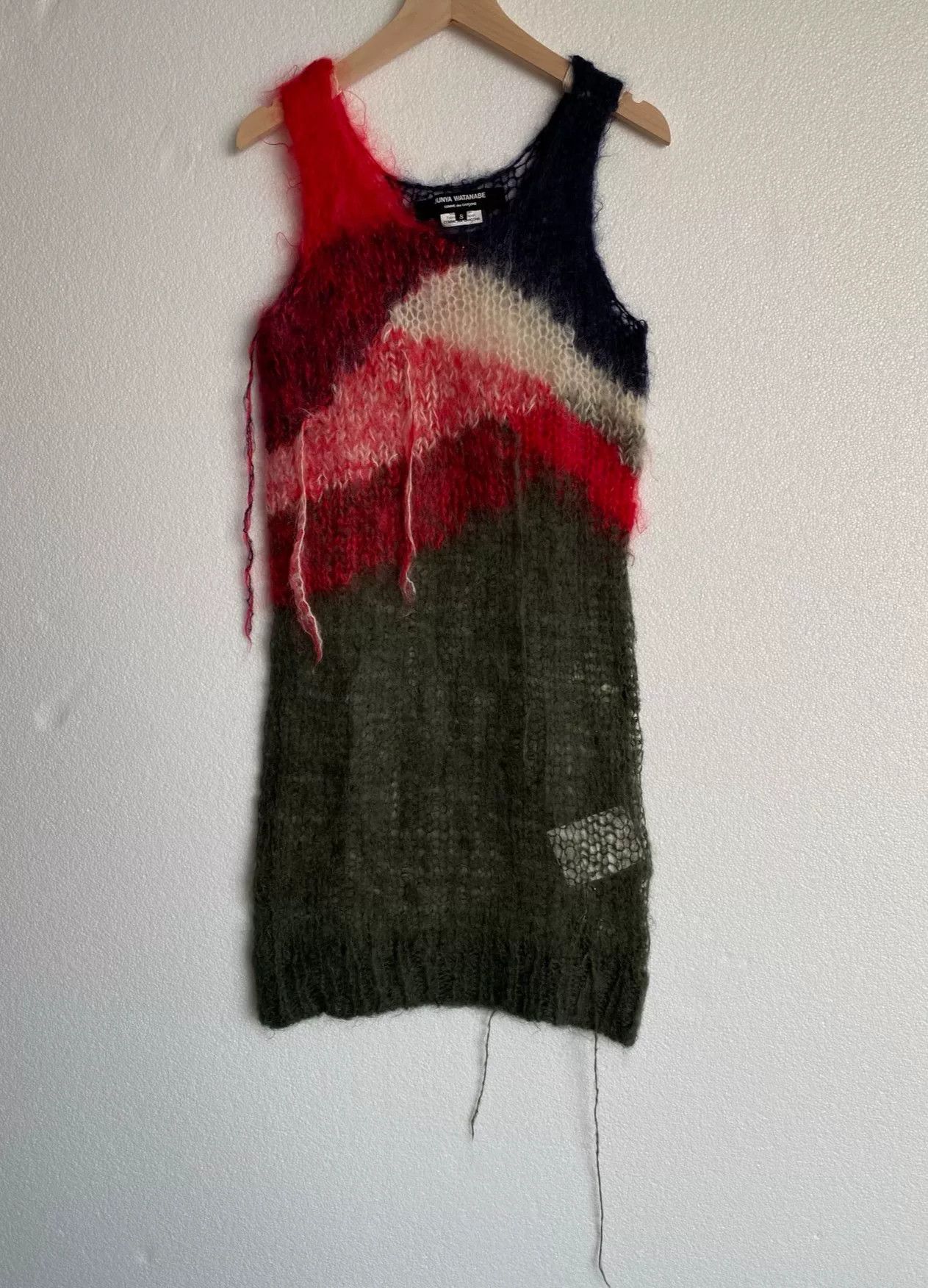 Junya Watanabe junya watanabe punk knit sleeveless vest Size US S / EU 44-46 / 1 - 1 Thumbnail