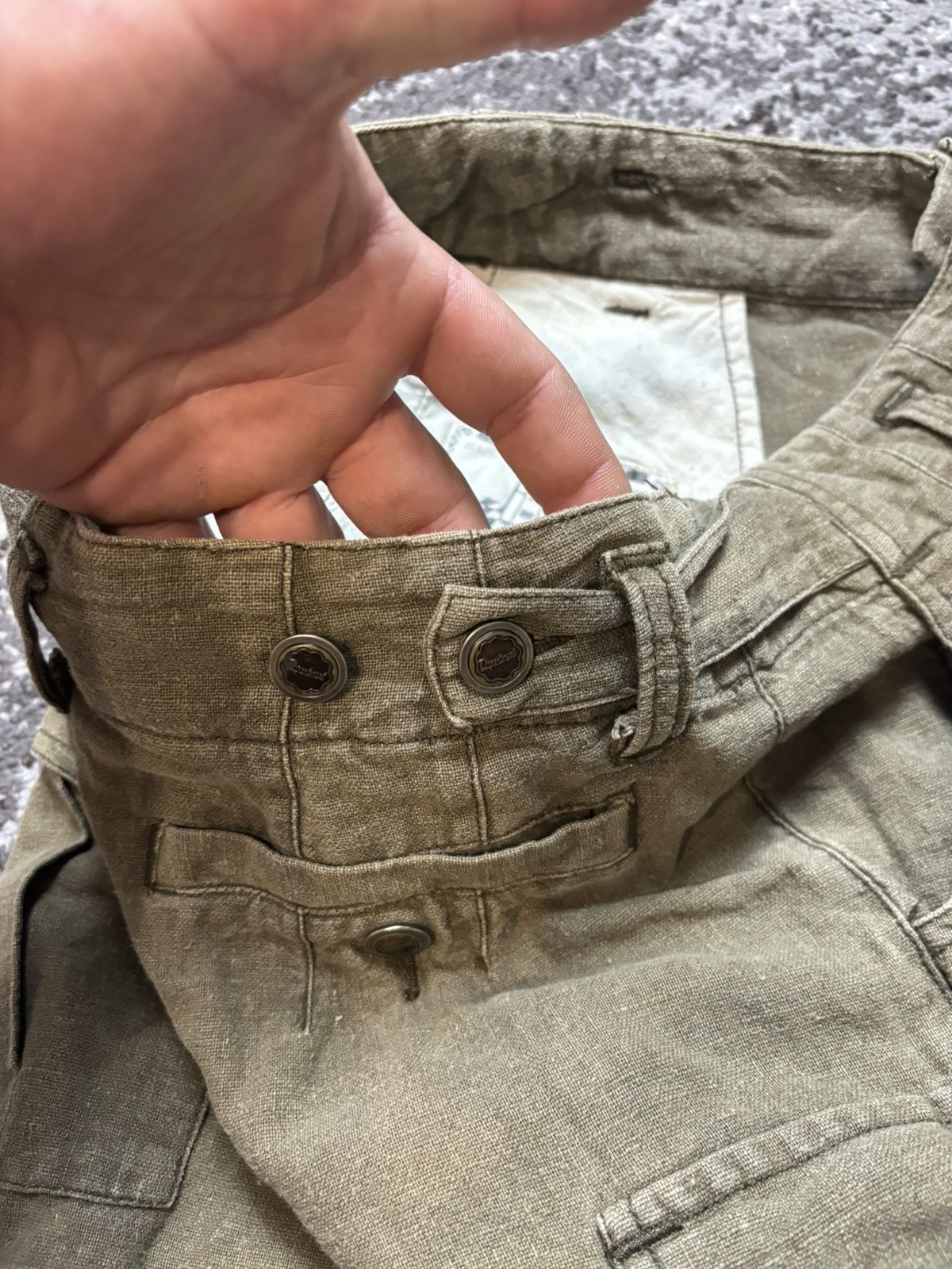 Vintage Vintage outdoor cargo olive Department shorts Size 26" / US 2 / IT 38 - 6 Thumbnail