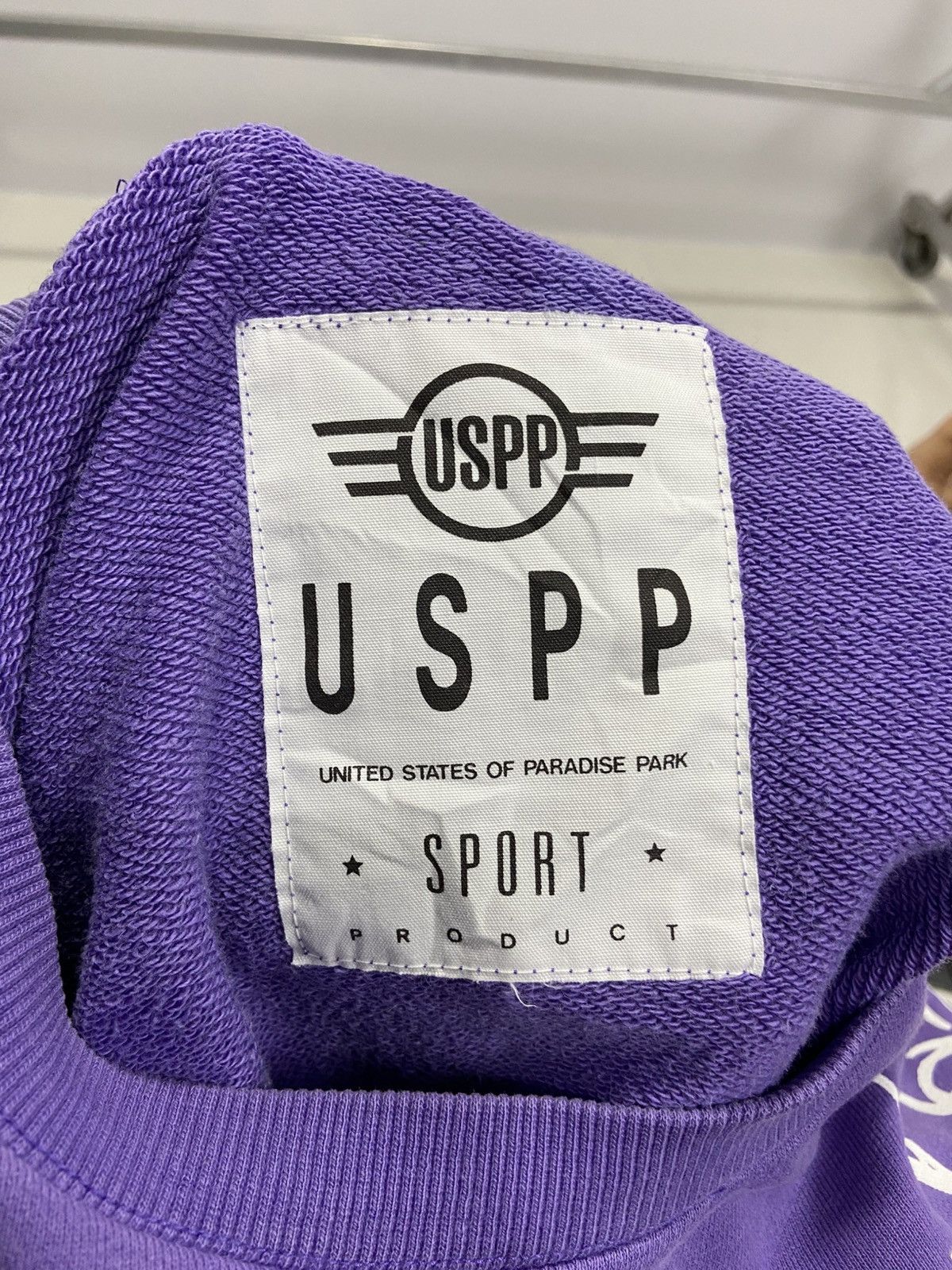 Japanese Brand United States Of Paradise Park mirror print sweatshirt Size US M / EU 48-50 / 2 - 4 Thumbnail