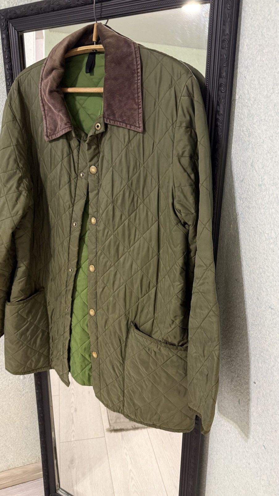 Barbour Barbour Liddesdale Quilted Jacket Olive Green Size M Vintage Size US M / EU 48-50 / 2 - 3 Thumbnail