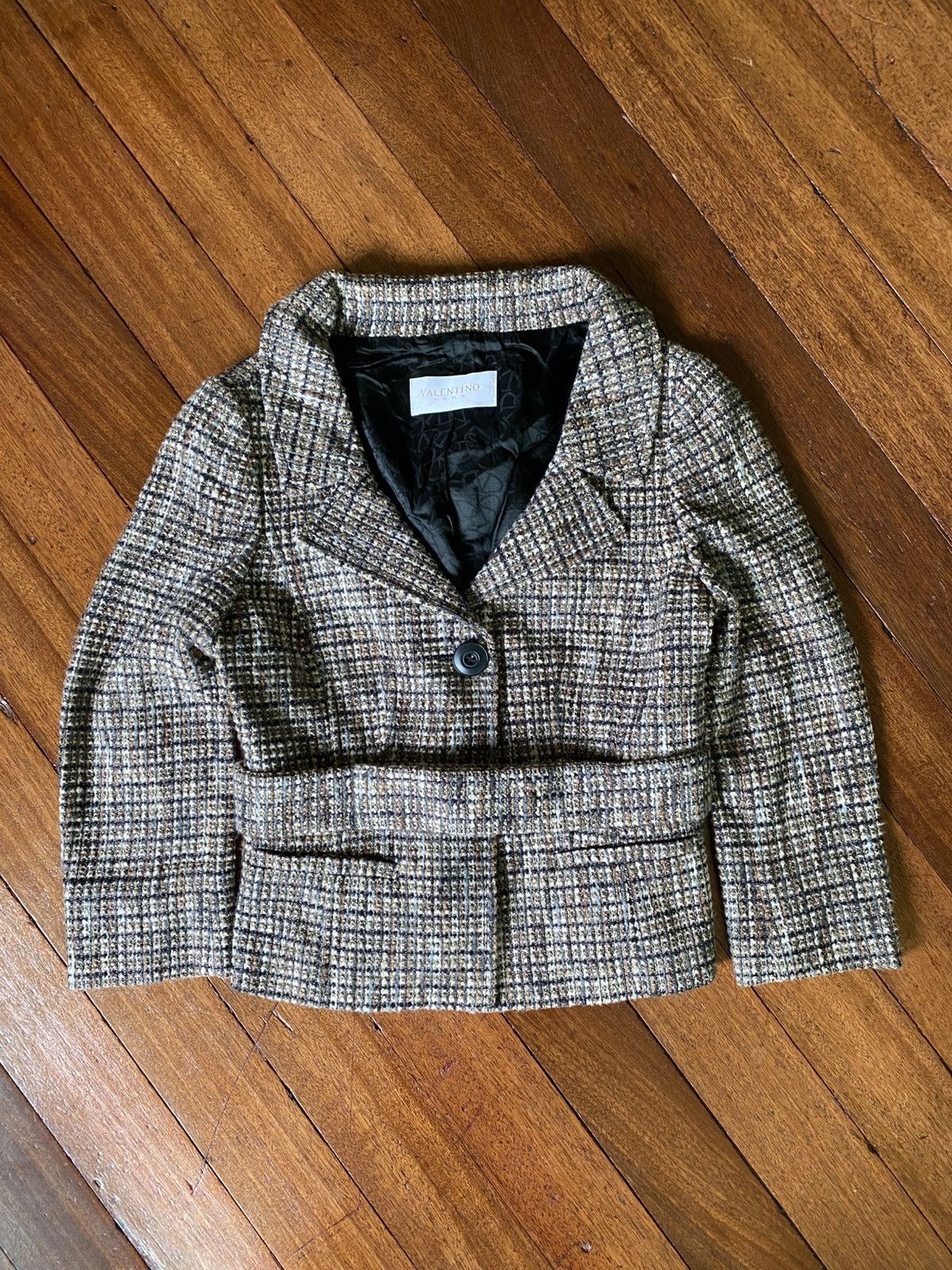 Valentino 2000s Valentino Roma Tweed Suit Set Size S / US 4 / IT 40 - 7 Thumbnail