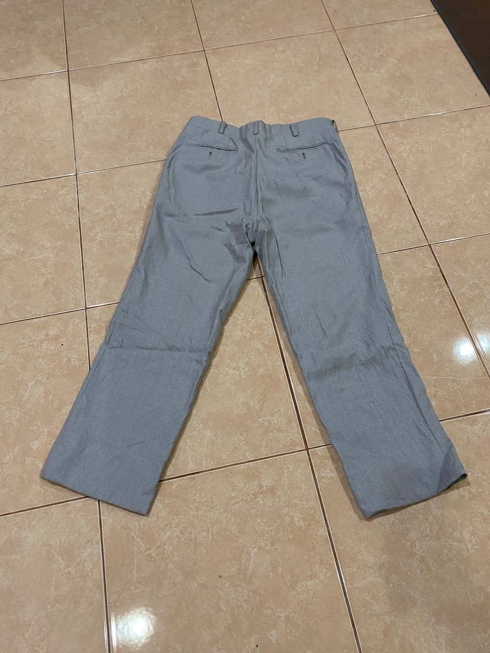 Japanese Brand × Royal Underground Vintage 80s Royal Old Money Fashion Wool Casual Pants Size US 32 / EU 48 - 3 Thumbnail