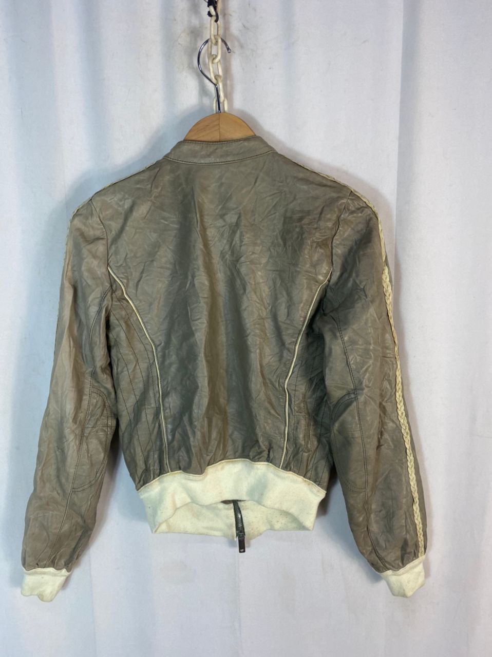 Emporio Armani Emporio armani leather zipper jacket Size S / US 4 / IT 40 - 14 Thumbnail