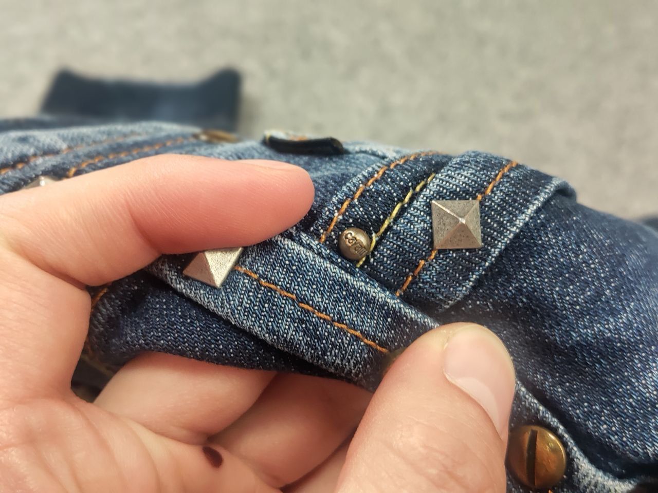 Just Cavalli Vintage 90's Just Cavalli Faded Denim Logo Jeans Y2K Style Size US 30 / EU 46 - 17 Thumbnail