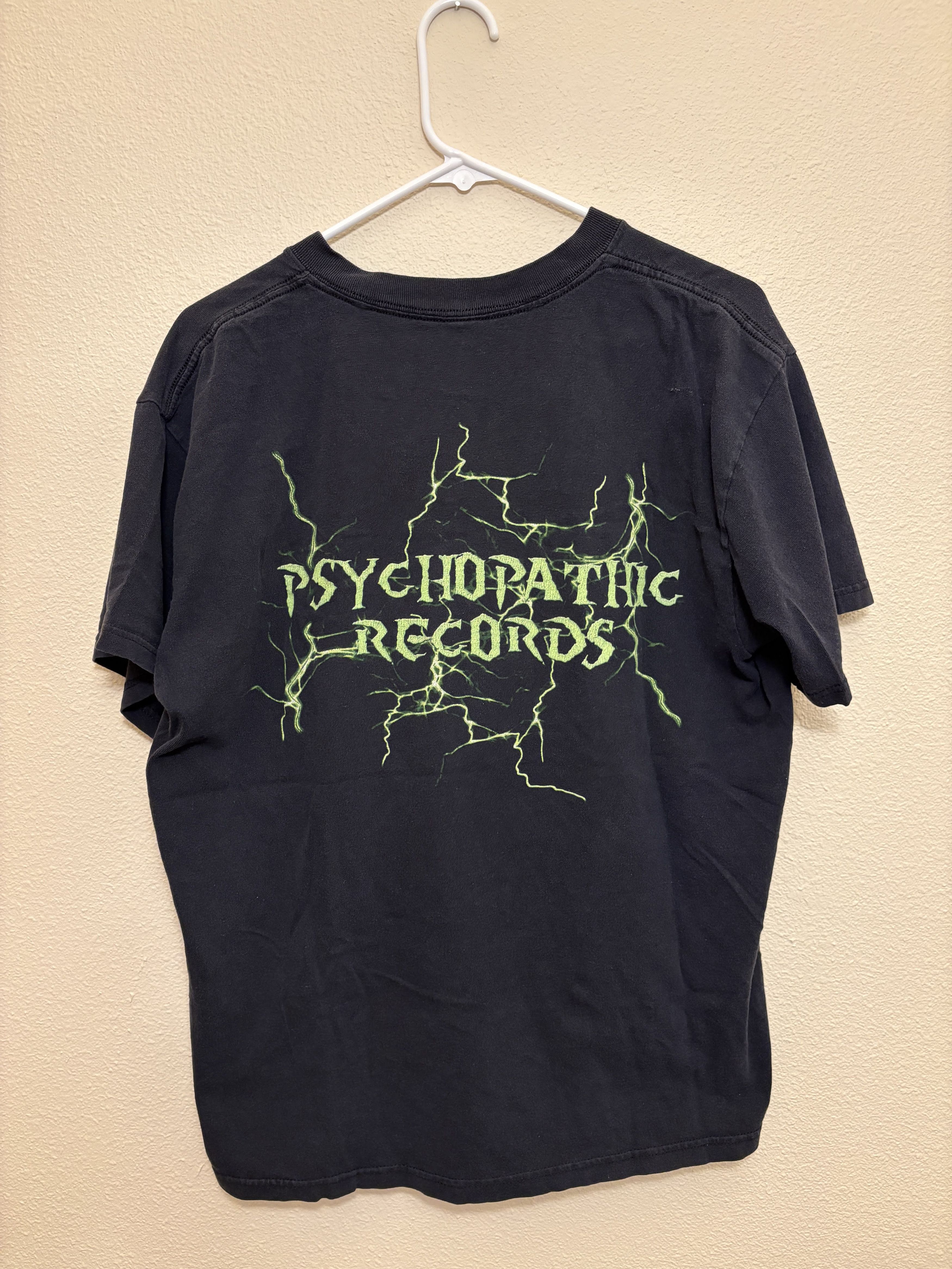 Band Tees Vintage ICP PSYCHOPATHIC RECORDS Green Hatchet Man Size US M / EU 48-50 / 2 - 2 Thumbnail