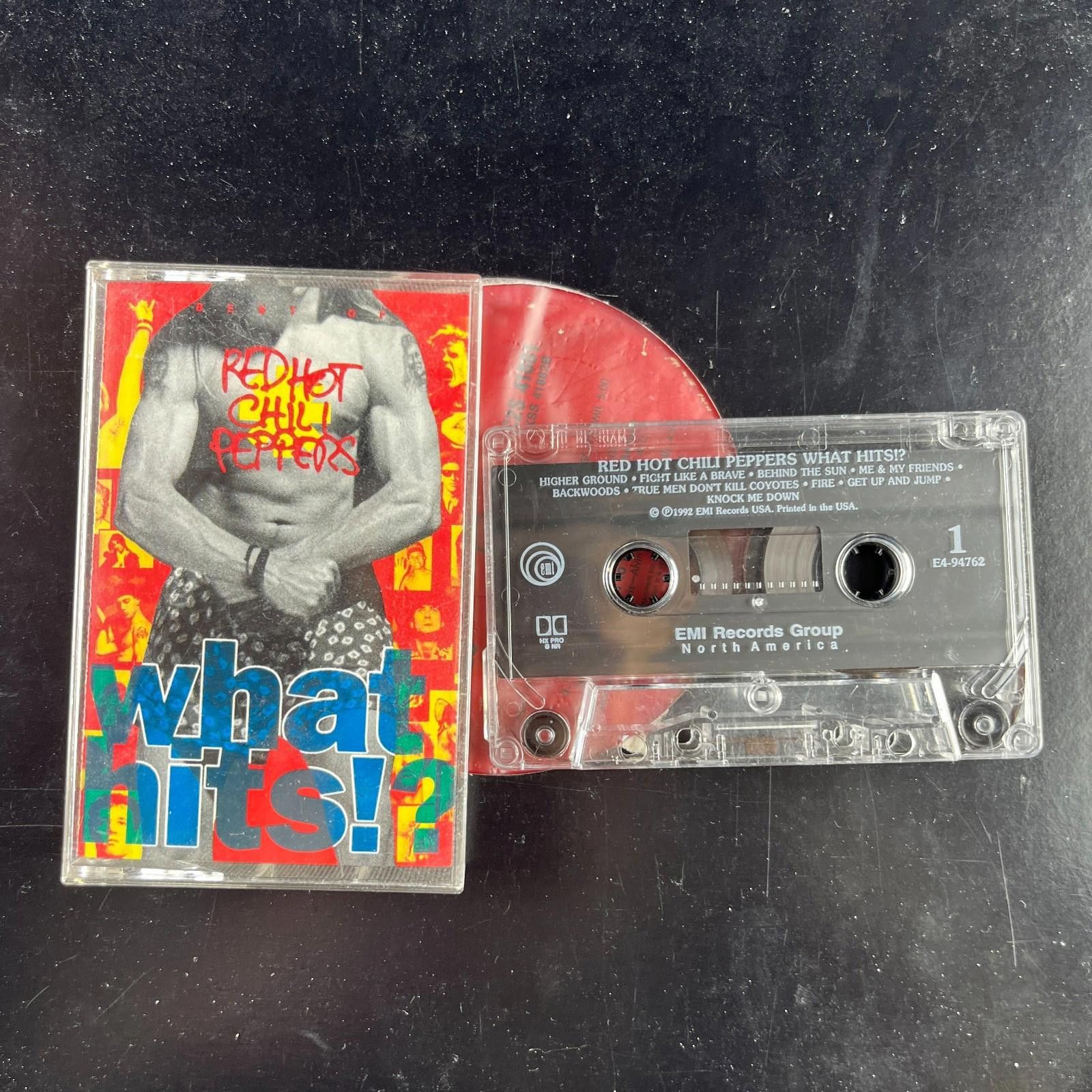 Other Red Hot Chili Peppers What Hits!? Cassette Tape 1992 Size ONE SIZE - 1 Thumbnail