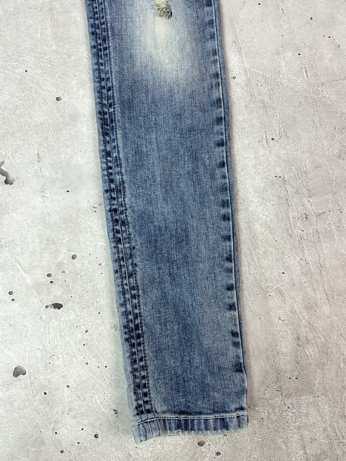 Represent Clo. Represent Essential Random Blue Distressed Washed Jeans Size US 30 / EU 46 - 3 Thumbnail