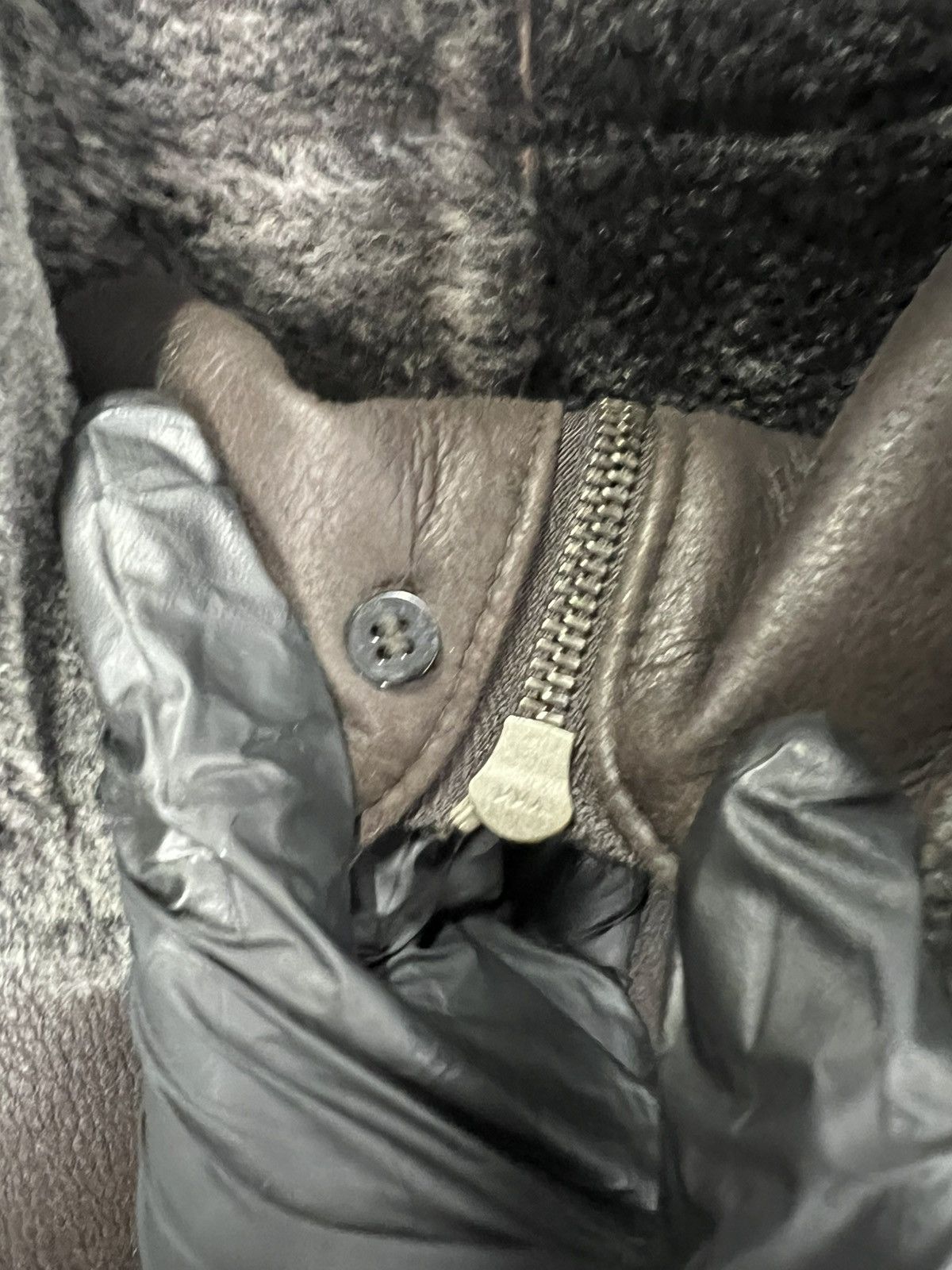 Burberry Vintage very rare Barberry Sheepskin Leather Jacket Size 50 Size US M / EU 48-50 / 2 - 5 Thumbnail