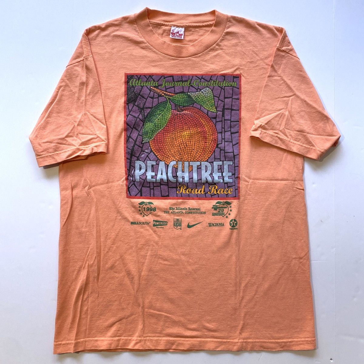 Vintage Vintage 1998 Atlanta Peachtree Road Race T-Shirt | Grailed