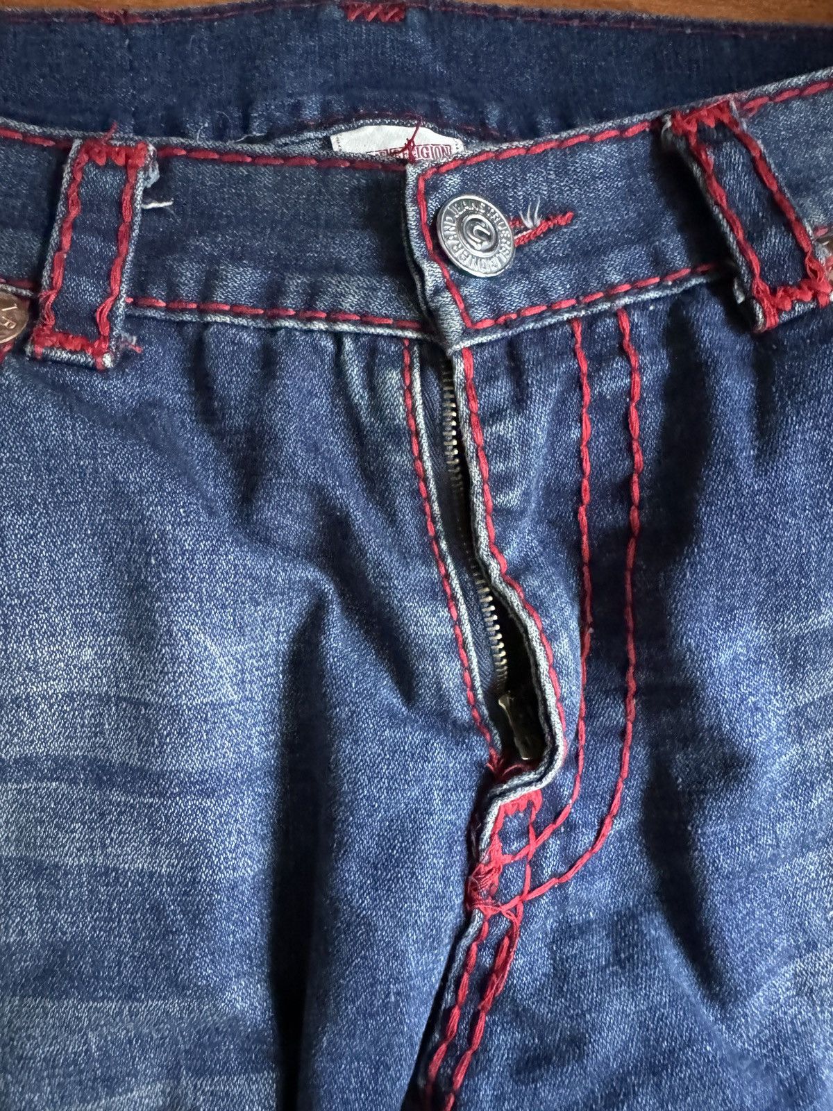 True Religion Red Stitch True Religion Size US 36 / EU 52 - 4 Thumbnail