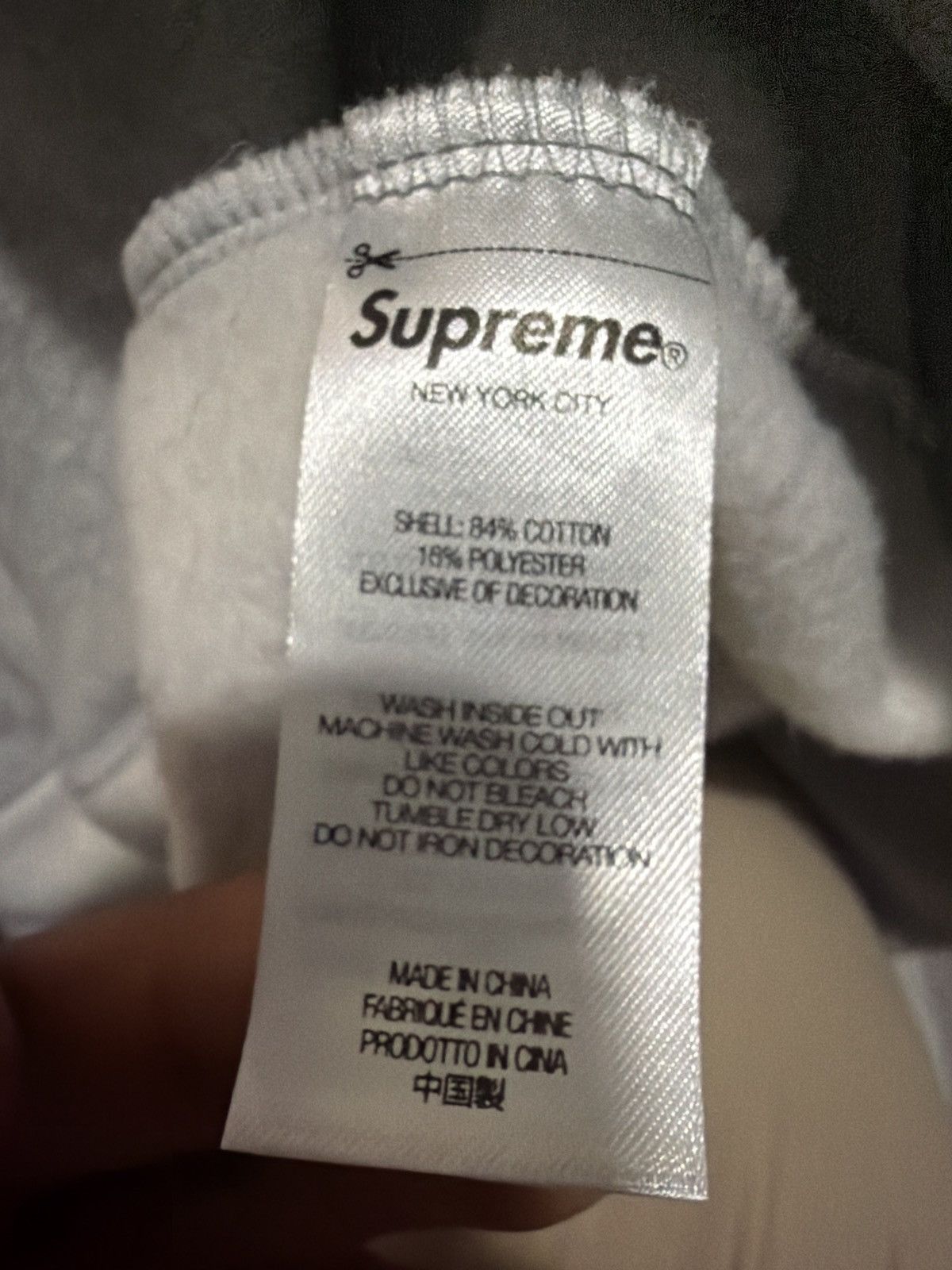 Supreme Supreme Scattered Appliqué Hooded Sweatshirt Size US M / EU 48-50 / 2 - 4 Thumbnail