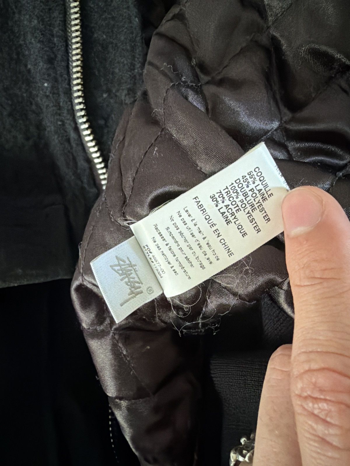 Stussy stussy archive wool bomber Size US M / EU 48-50 / 2 - 6 Thumbnail
