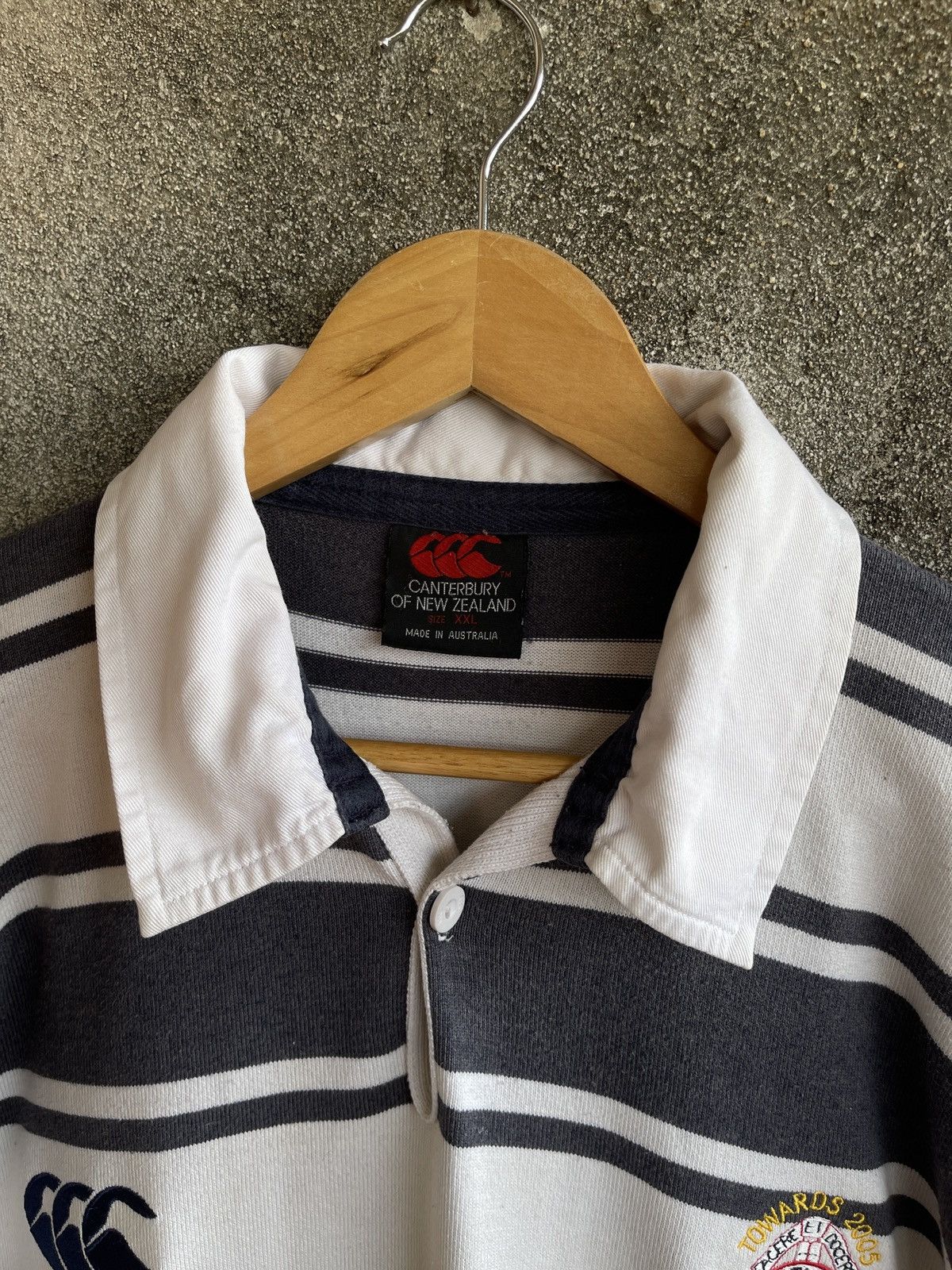 Canterbury of New Zealand CANTERBURY OF NEWZEALAND🔥HITACHI DATA SYSTEMS POLO RUGBY TEE Size US XXL / EU 58 / 5 - 11 Thumbnail