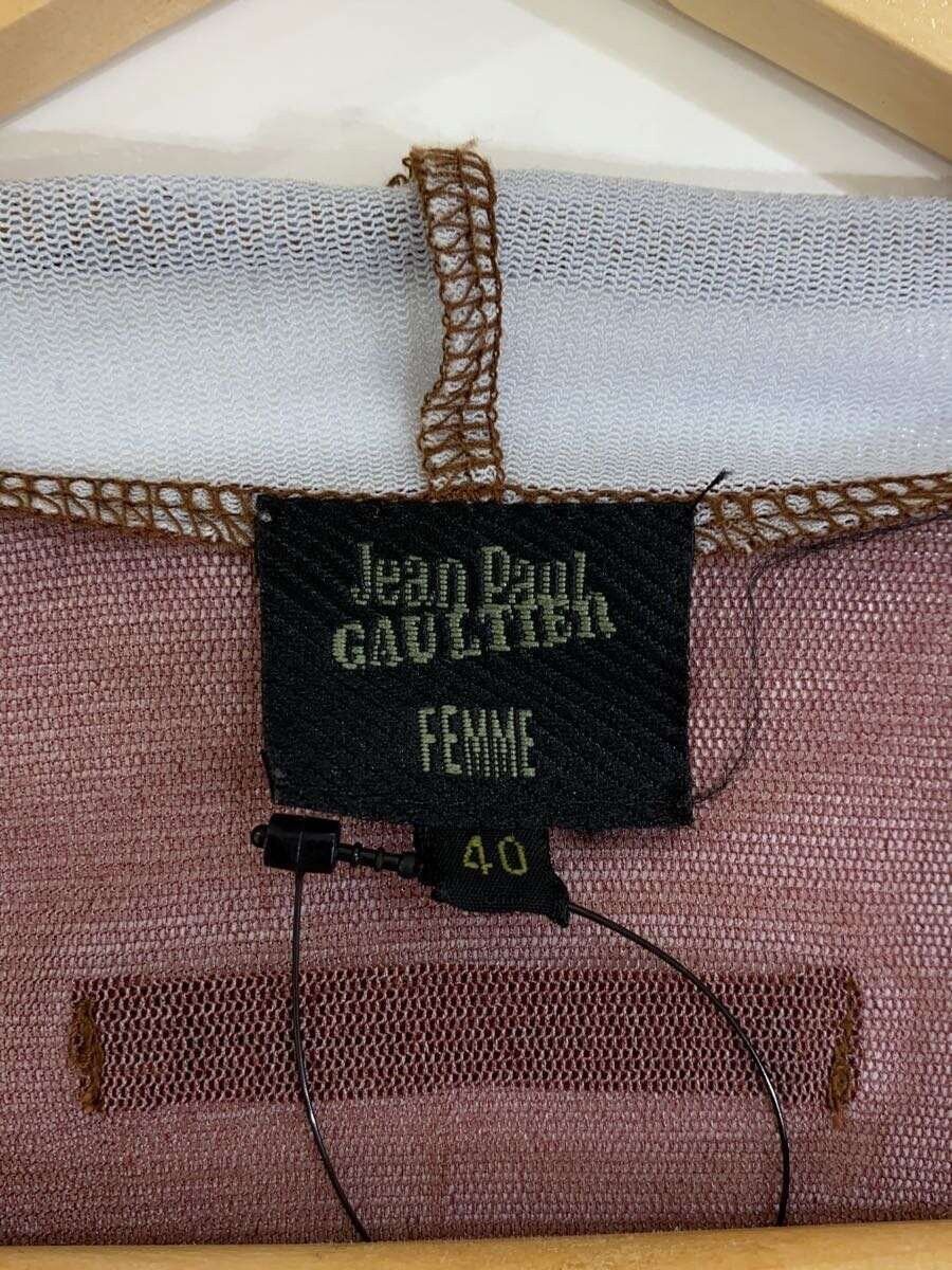 Jean Paul Gaultier Striped Mesh Cardigan Top Size S / US 4 / IT 40 - 5 Thumbnail