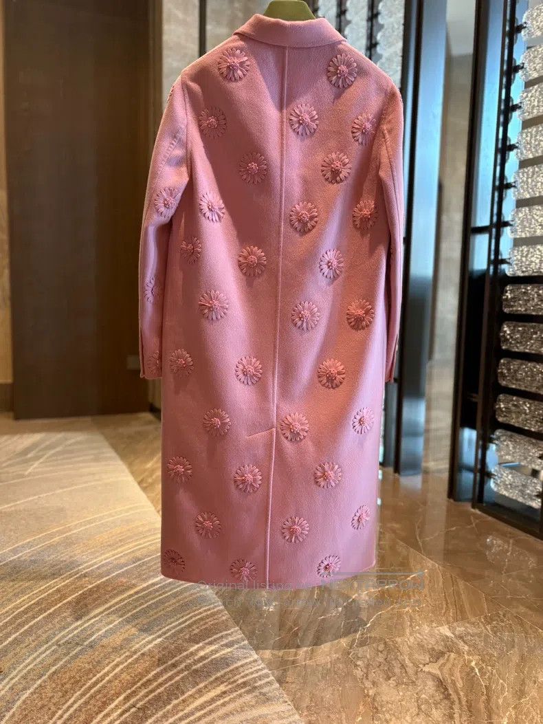 Valentino Valentino Three-dimensional wool coat Size S / US 4 / IT 40 - 2 Thumbnail
