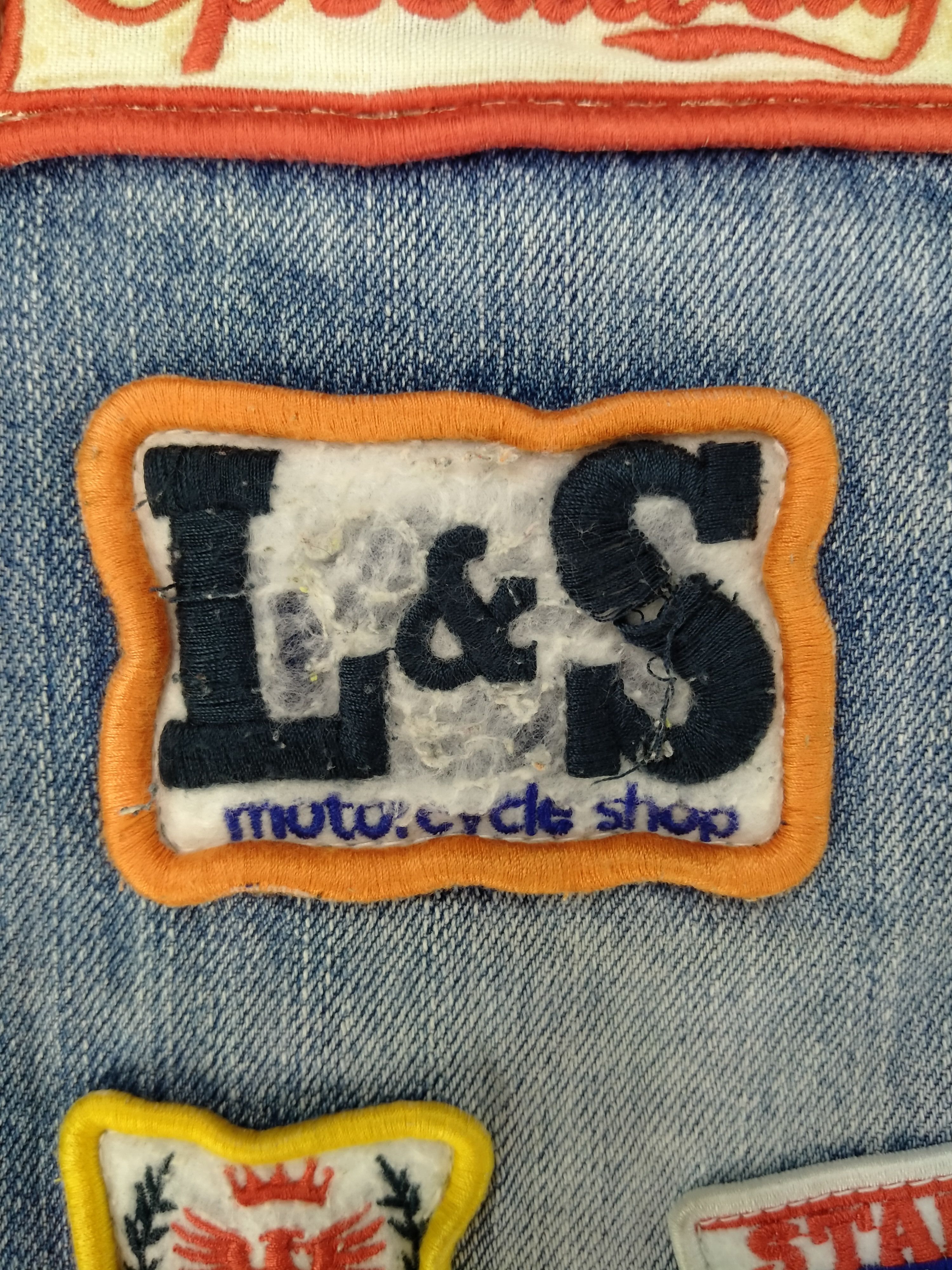 Hysteric Glamour Lucky Store Japanese Brand Distressed Patch 31x31 JN043 Size US 31 - 12 Thumbnail