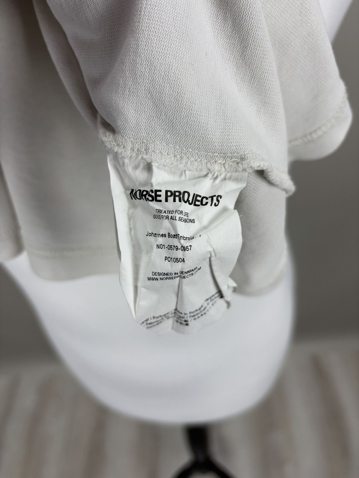 Designer × Norse Projects Mens t shirt Norse Projects Size S/M Color White Size US M / EU 48-50 / 2 - 12 Thumbnail