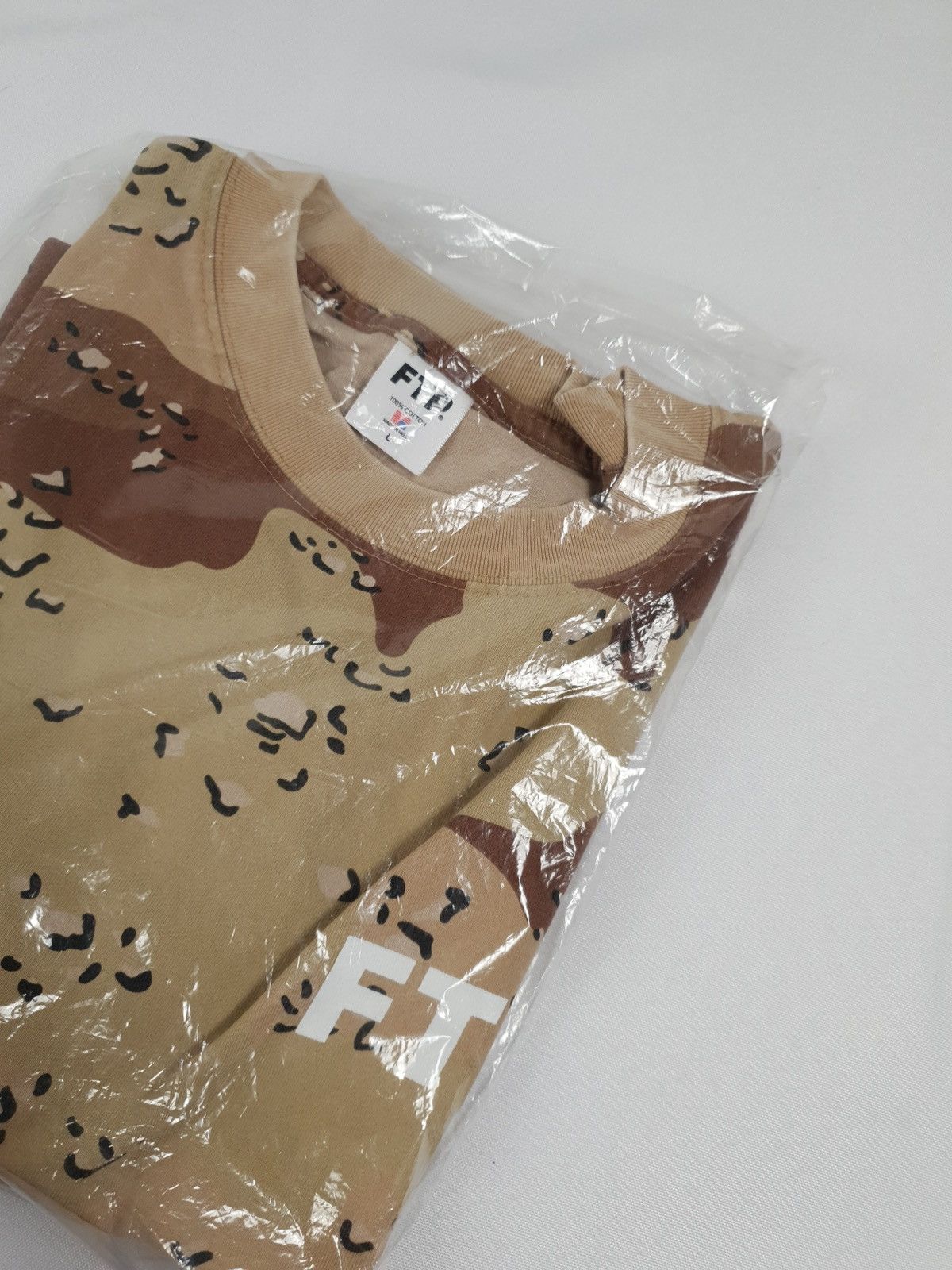Fuck The Population FTP Desert Camo Logo Tee (2025) Size US L / EU 52-54 / 3 - 4 Thumbnail