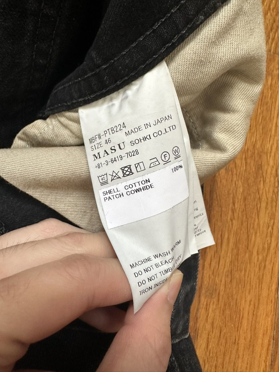 Japanese Brand MASU Masu Boys Baggy Jeans Size US 30 / EU 46 - 8 Thumbnail