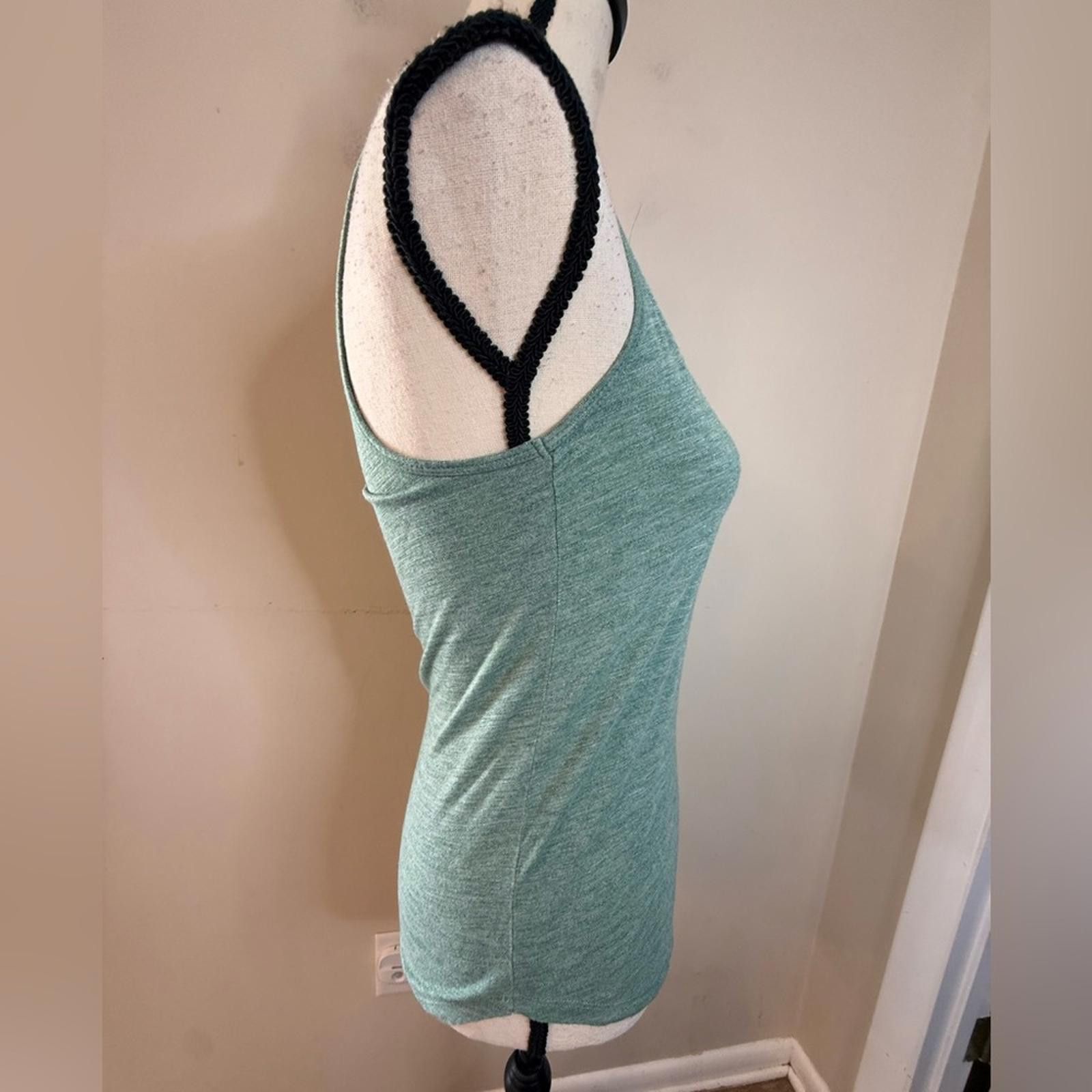 Madewell Madewell heather teal green tank top SZ XXS Size XXS / US 00 / IT 34 - 2 Thumbnail