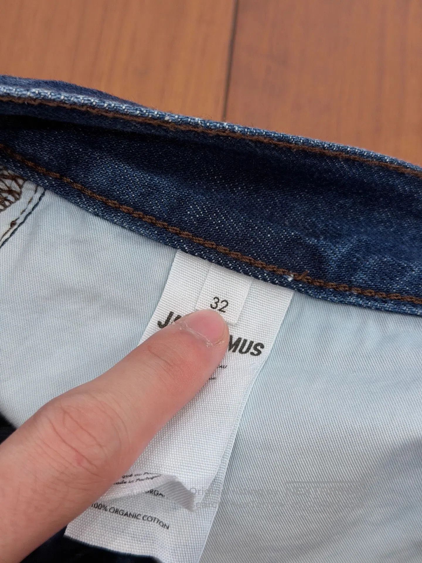 Jacquemus Jacquemus Cashew Pattern Flared Jeans. Size 31" - 4 Thumbnail