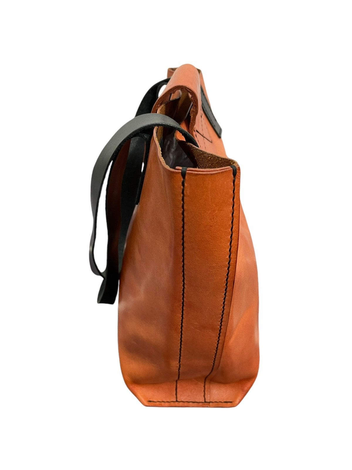 Leather Full Leather Unknown Handmade Japan Tote Shoulder Bag 4🟩 Size ONE SIZE - 19 Thumbnail