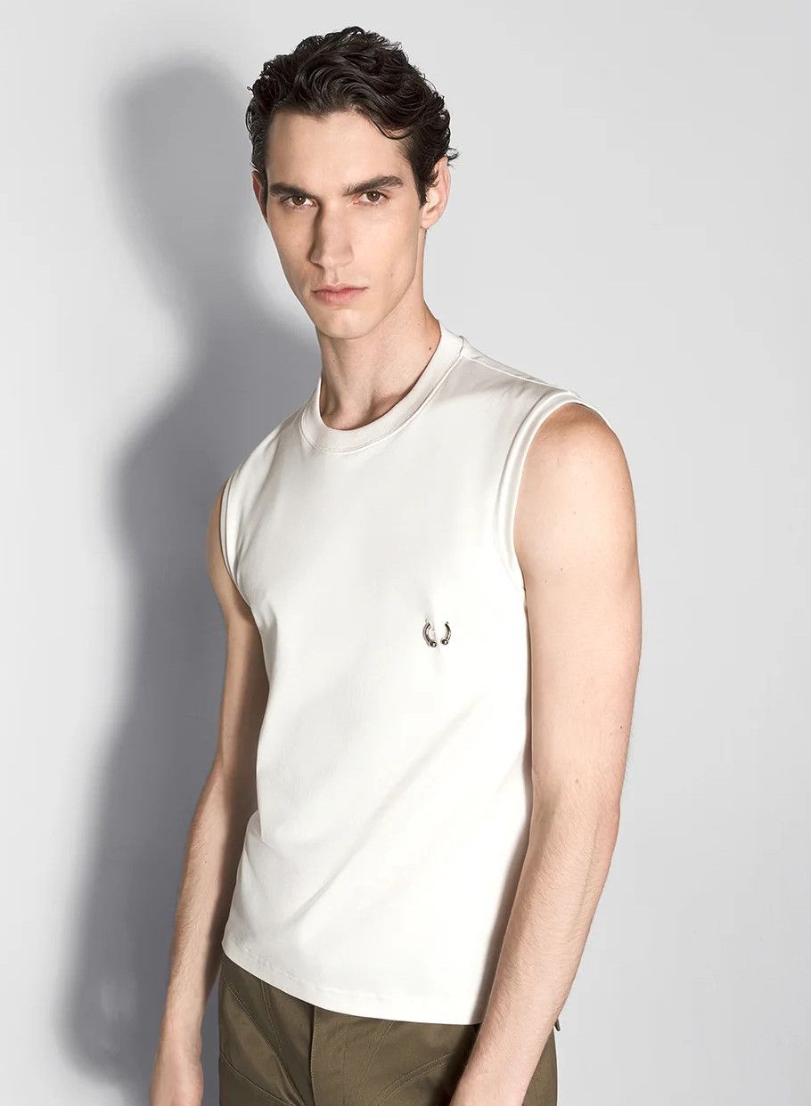 Mugler Mugler mens nipple piercing tank top Size US S / EU 44-46 / 1 - 1 Thumbnail