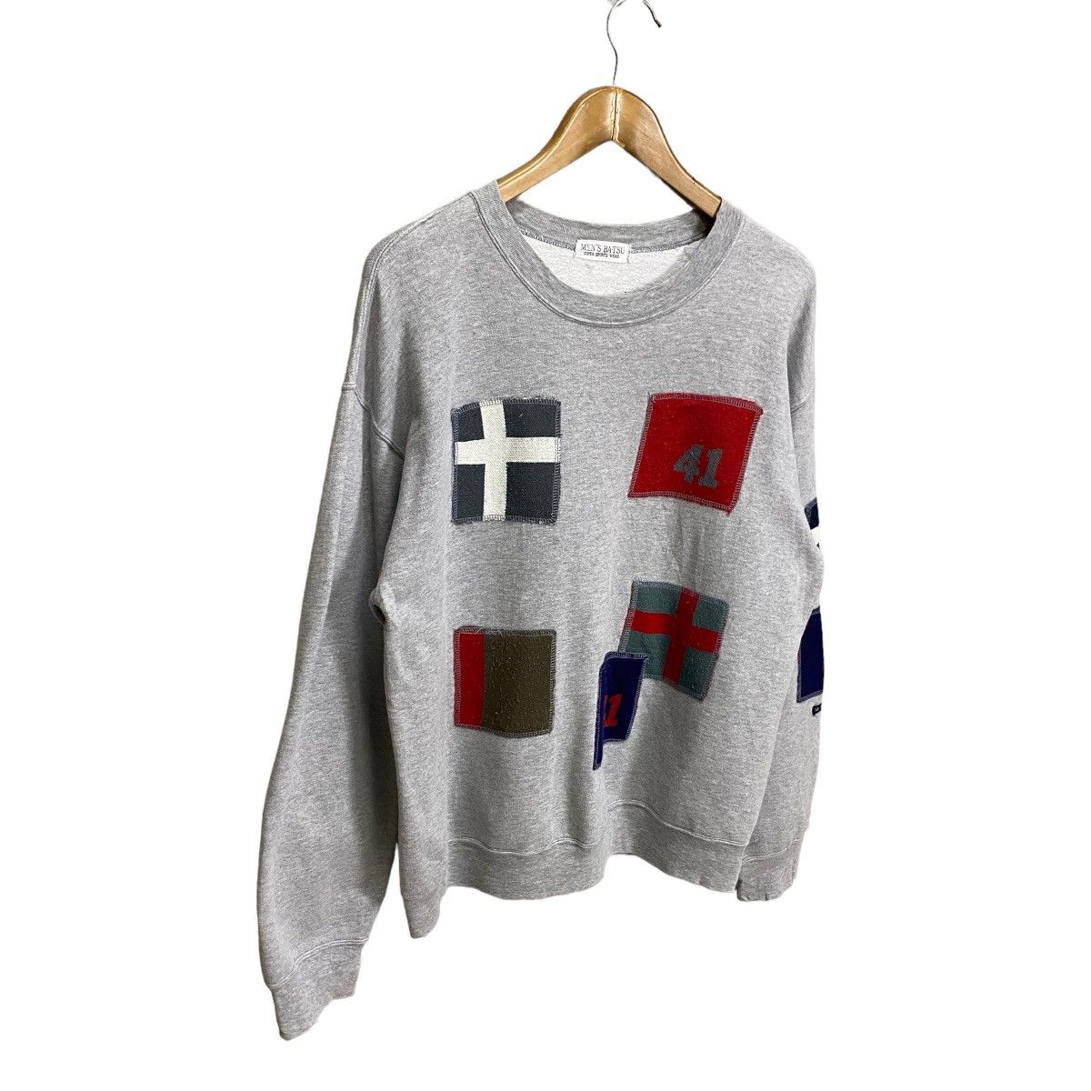 Japanese Brand Men Batsu Vintage Flags crewneck Size US M / EU 48-50 / 2 - 2 Thumbnail