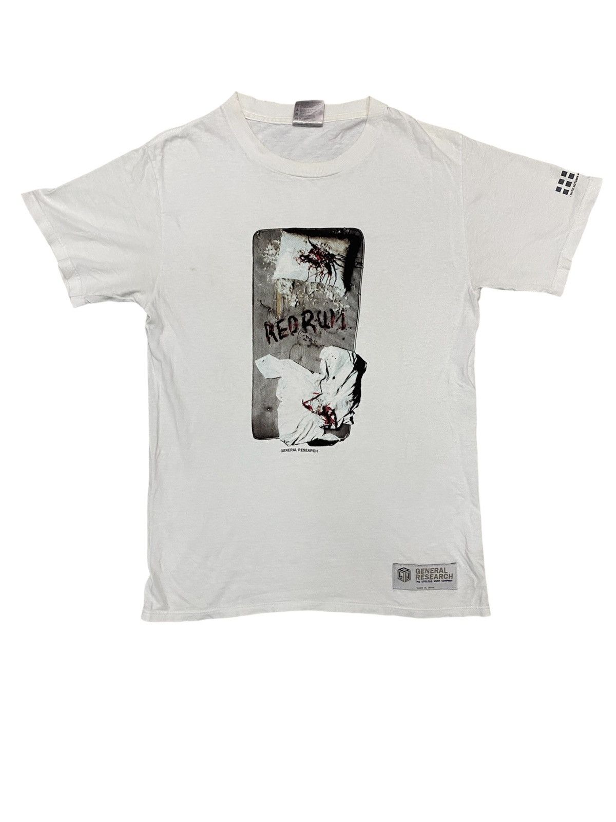 General Research SS98 Redrum poem tee Size US S / EU 44-46 / 1 - 1 Thumbnail