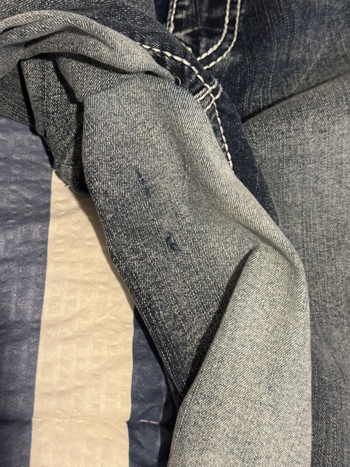 Other Brand new custom True Luck baggy denim jeans Size US 34 / EU 50 - 5 Thumbnail