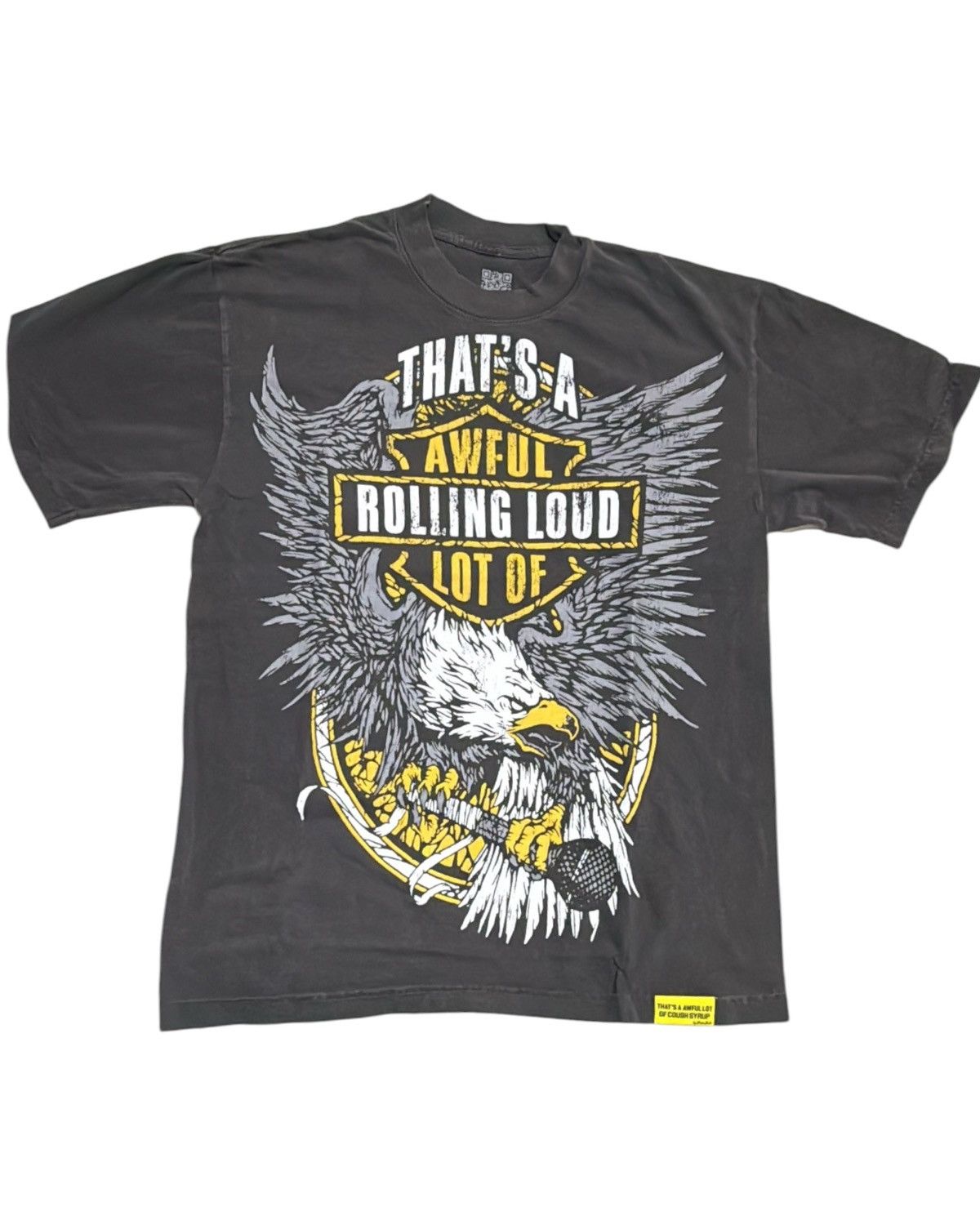 Awful Lot of Cough Syrup Awful Lot of Cough Syrup Rolling Loud T-shirt Small Size US S / EU 44-46 / 1 - 1 Thumbnail