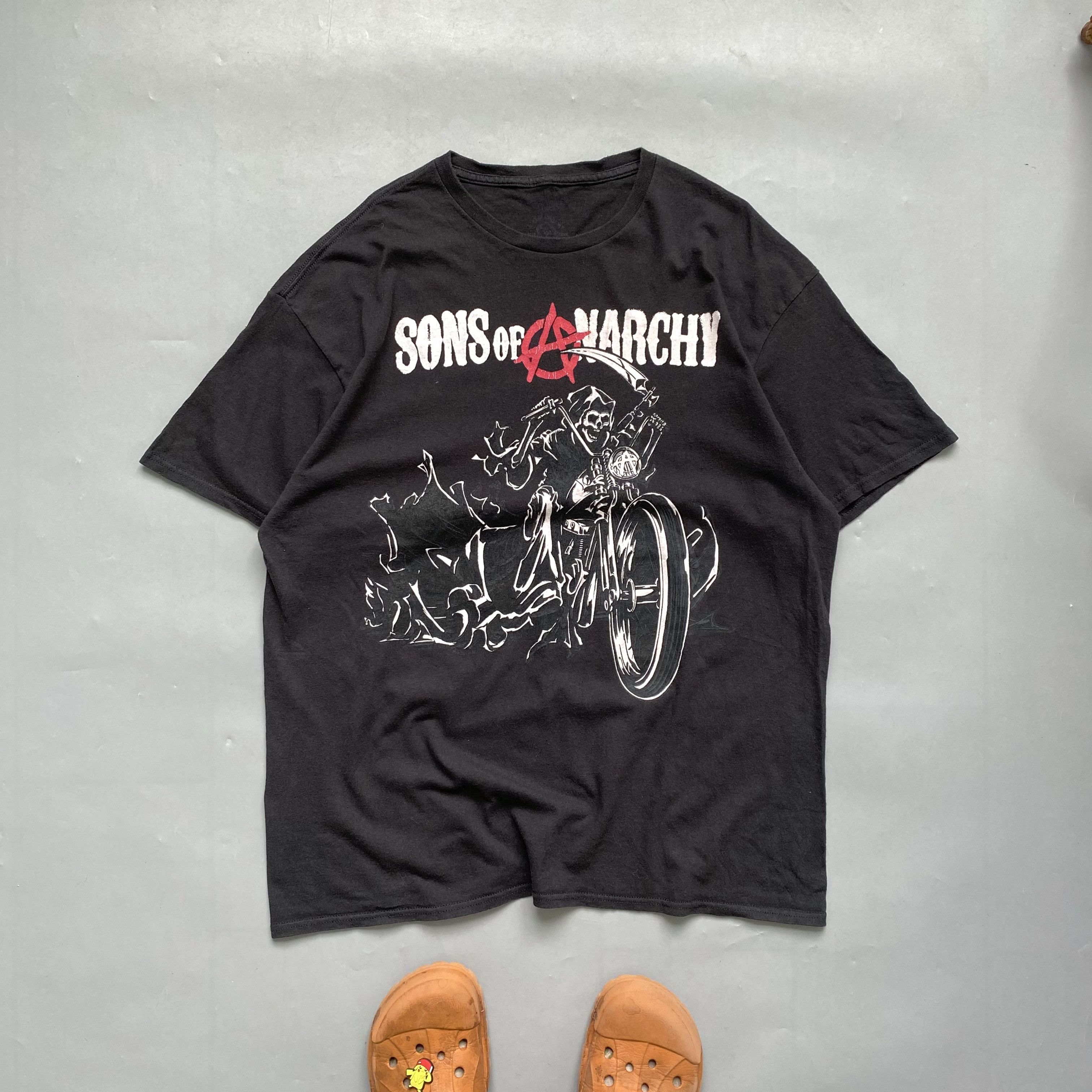 Band Tees ☠️ Vintage Sons of Anarchy movie promo tee Big Logo Size US XL / EU 56 / 4 - 1 Thumbnail